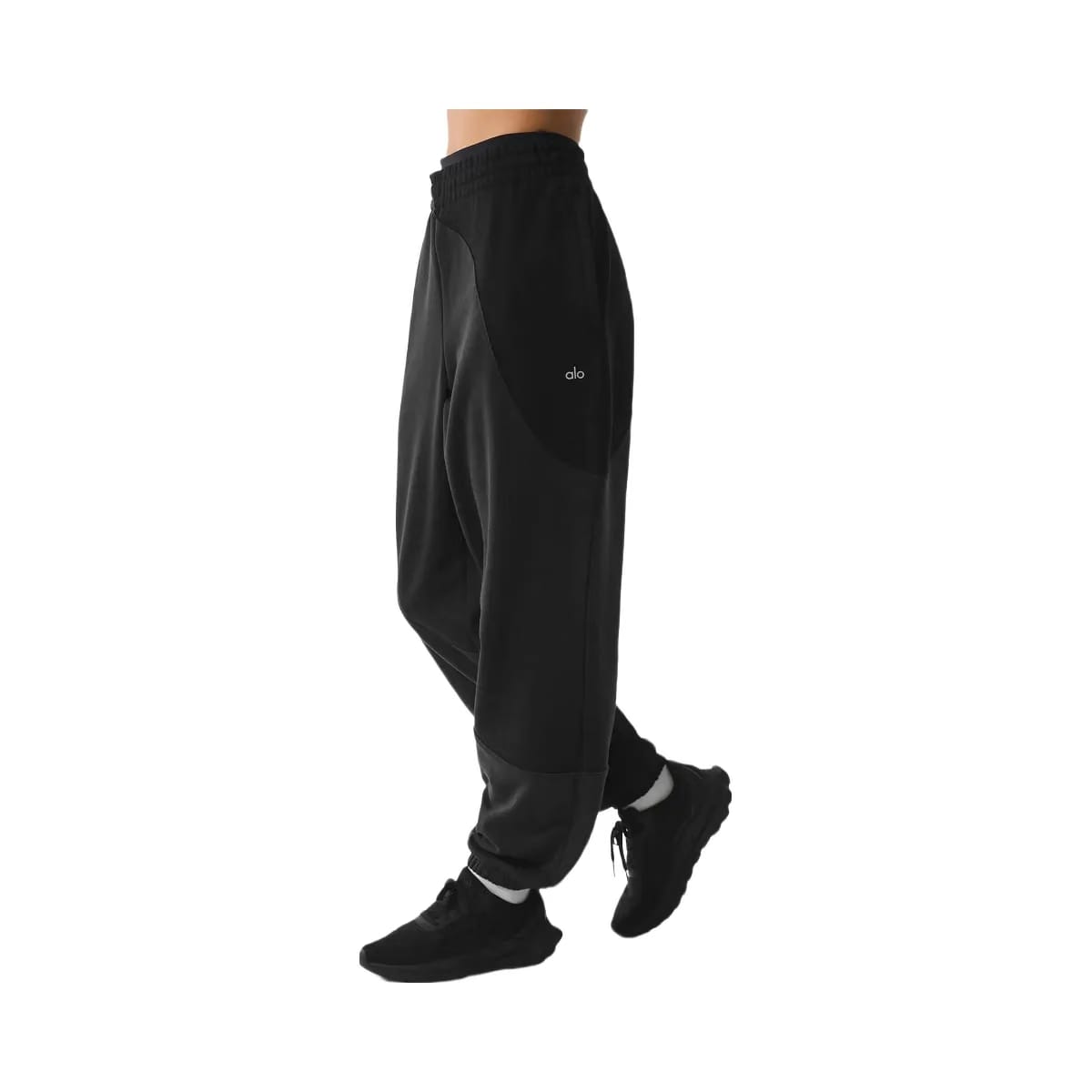 Alo Make Waves Sweatpant - Vintage Black Tonal