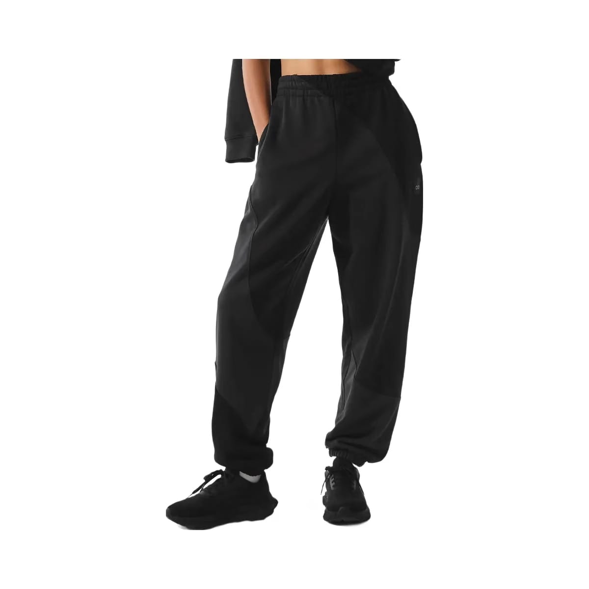 Alo Make Waves Sweatpant - Vintage Black Tonal