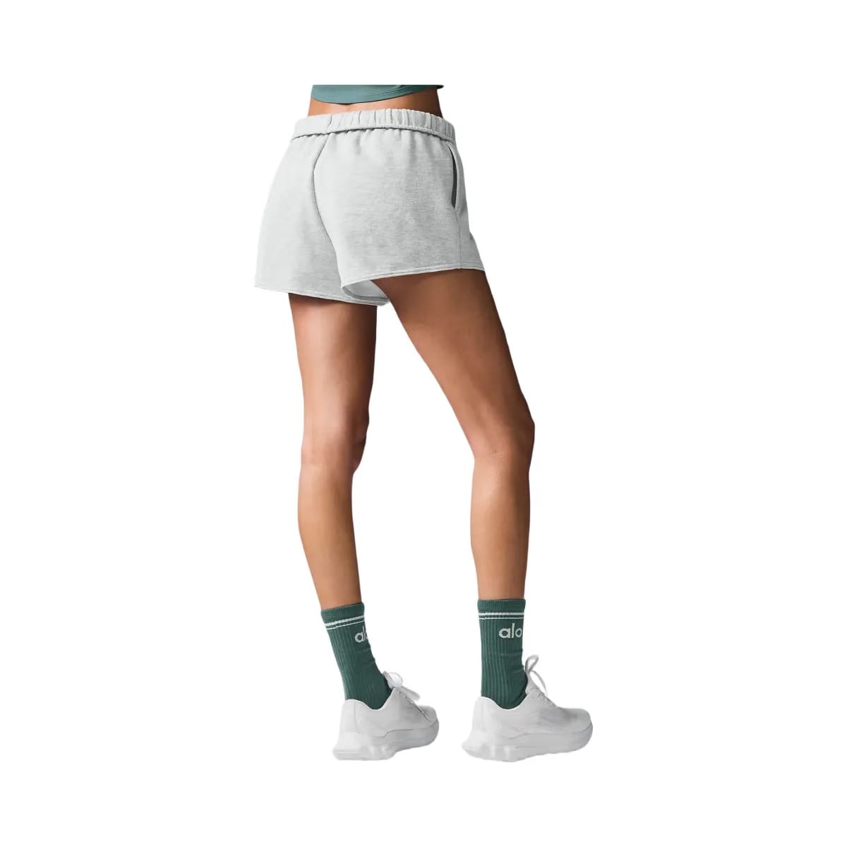 Alo Women's Accolade Short - Athletic Heather Grey