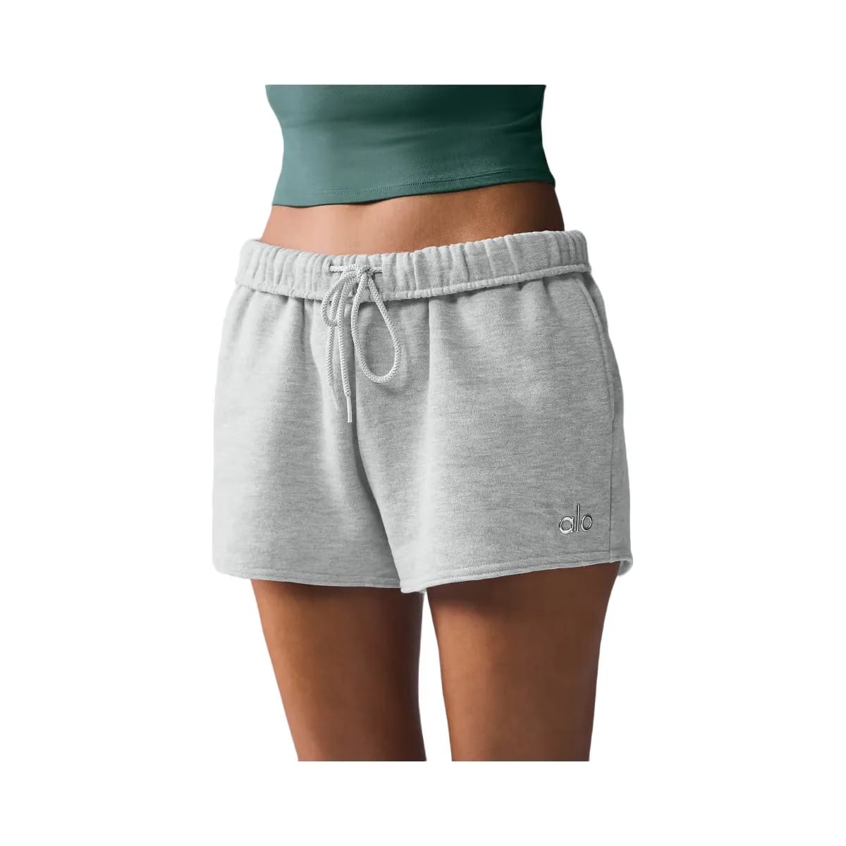 Alo Women's Accolade Short - Athletic Heather Grey