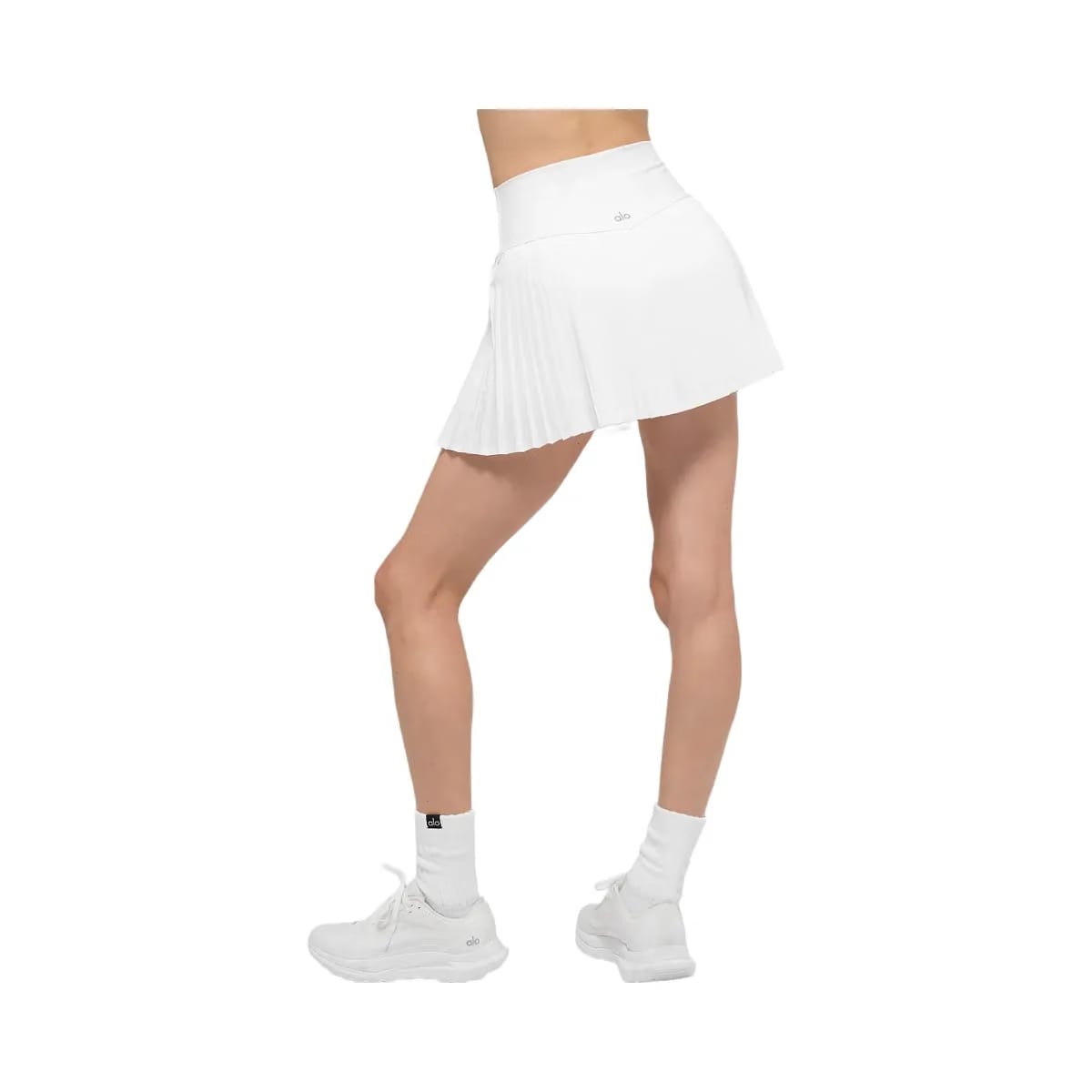 Alo Women's Grand Slam Tennis Skirt - White