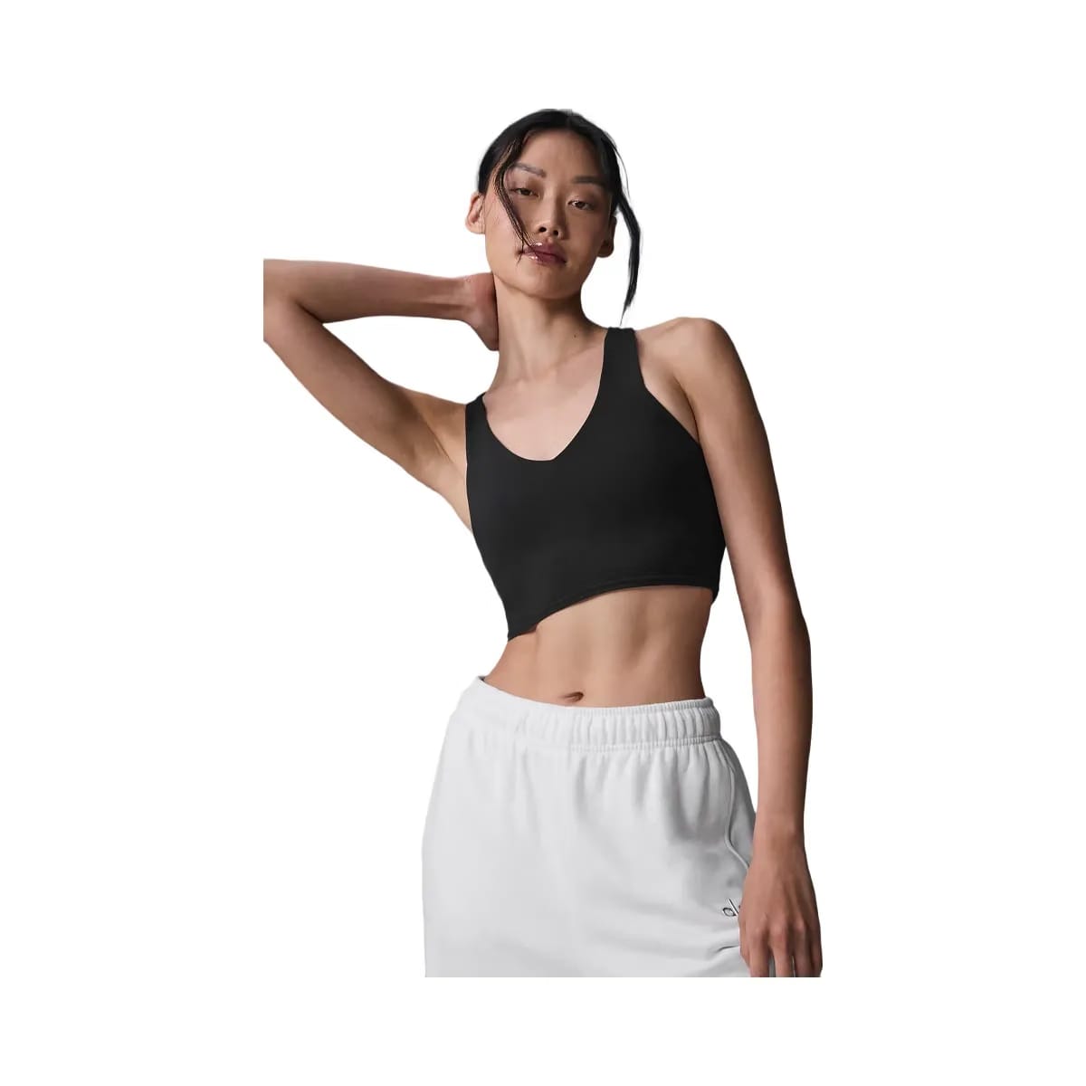 Alo Women's Airbrush Real Bra Tank - Black