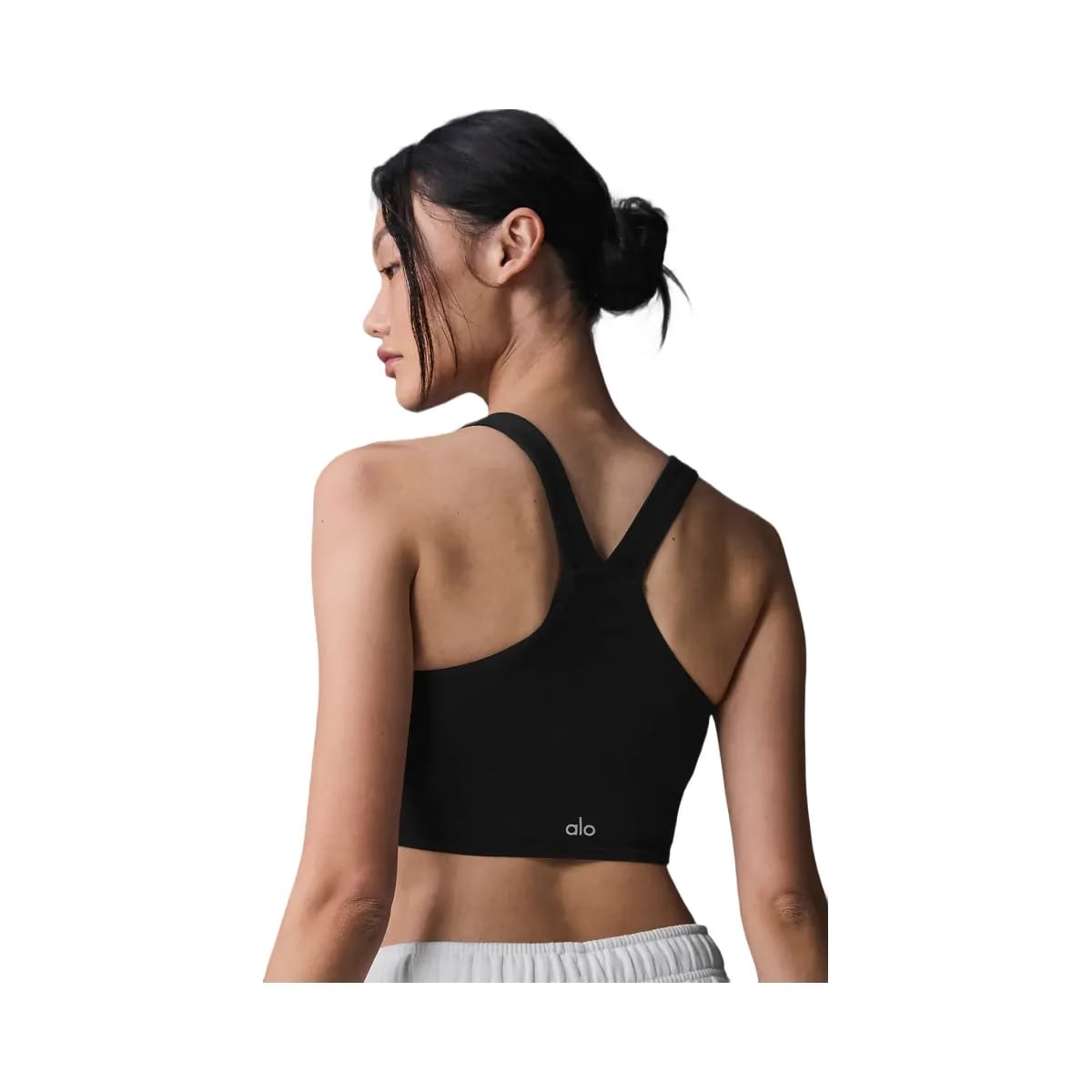 Alo Women's Airbrush Real Bra Tank - Black