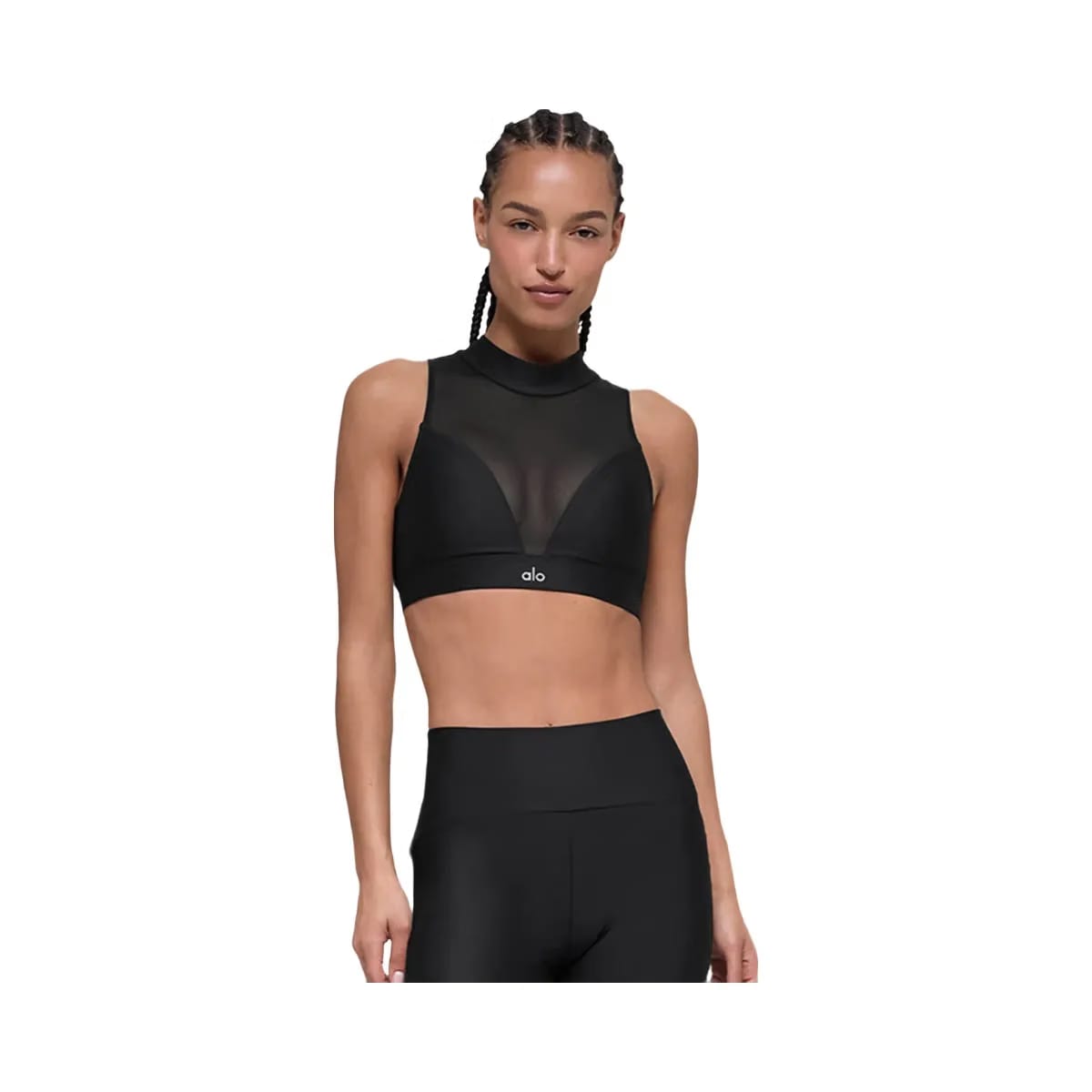 Alo Women's Airlift Mesh Infatuation Bra - Black