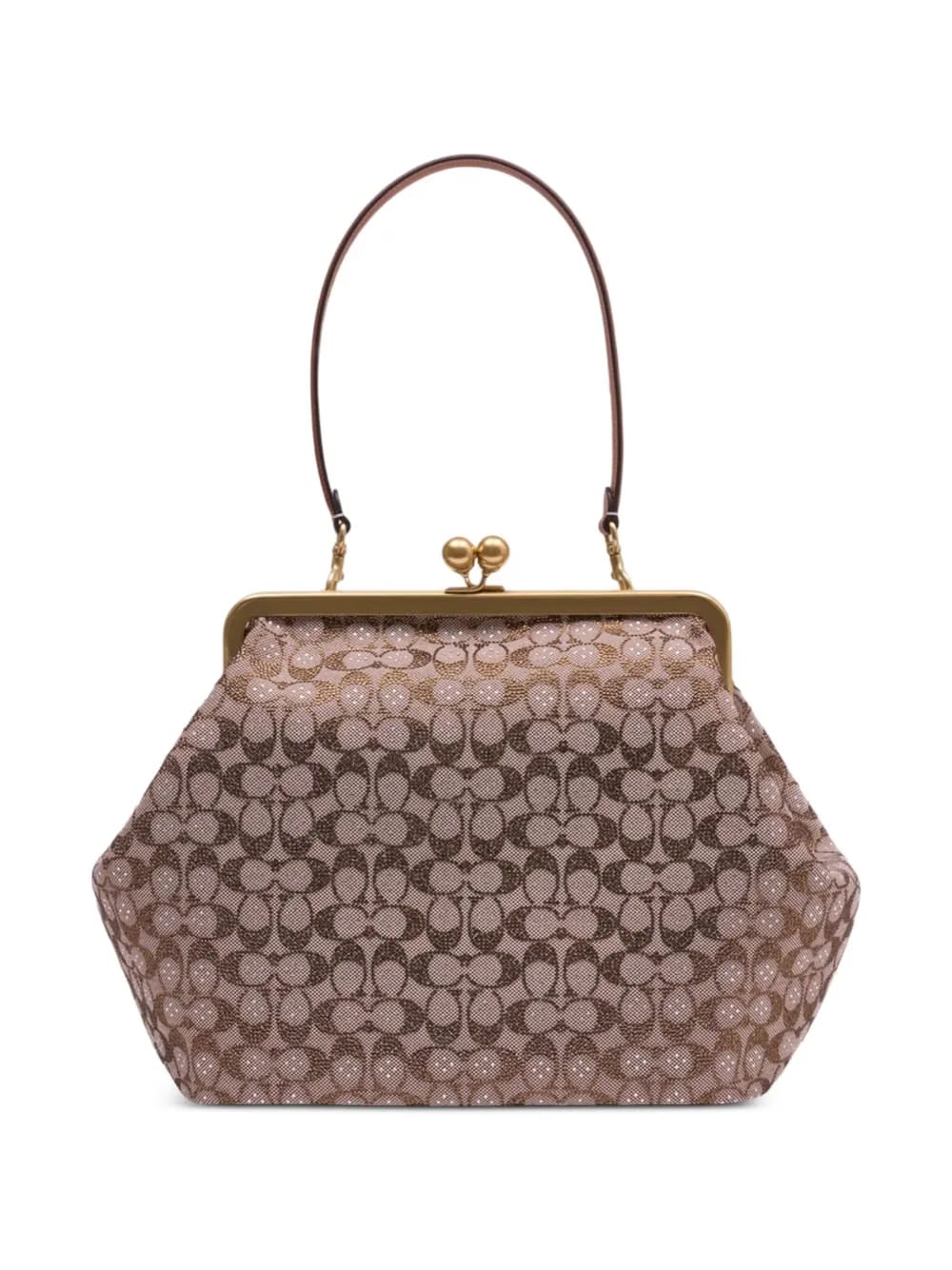 Large Kisslock clutch bag