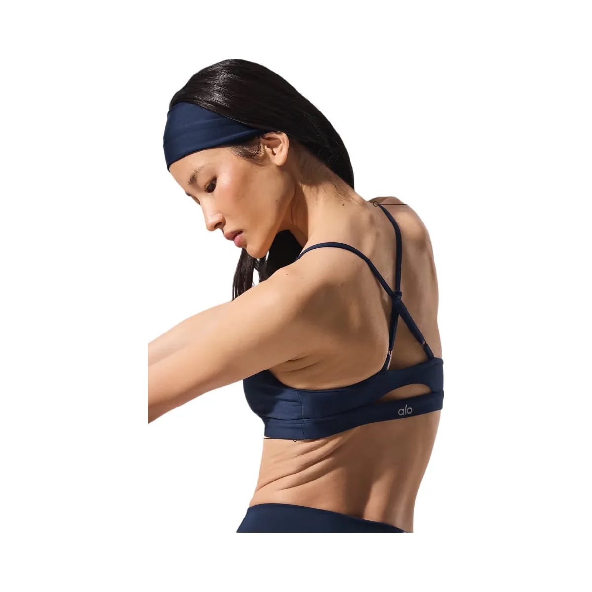 Alo Women's Airlift Intrigue Bra - Navy