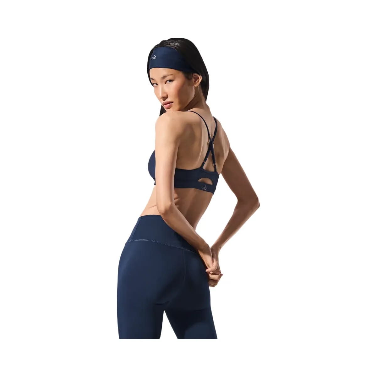 Alo Women's Airlift Intrigue Bra - Navy