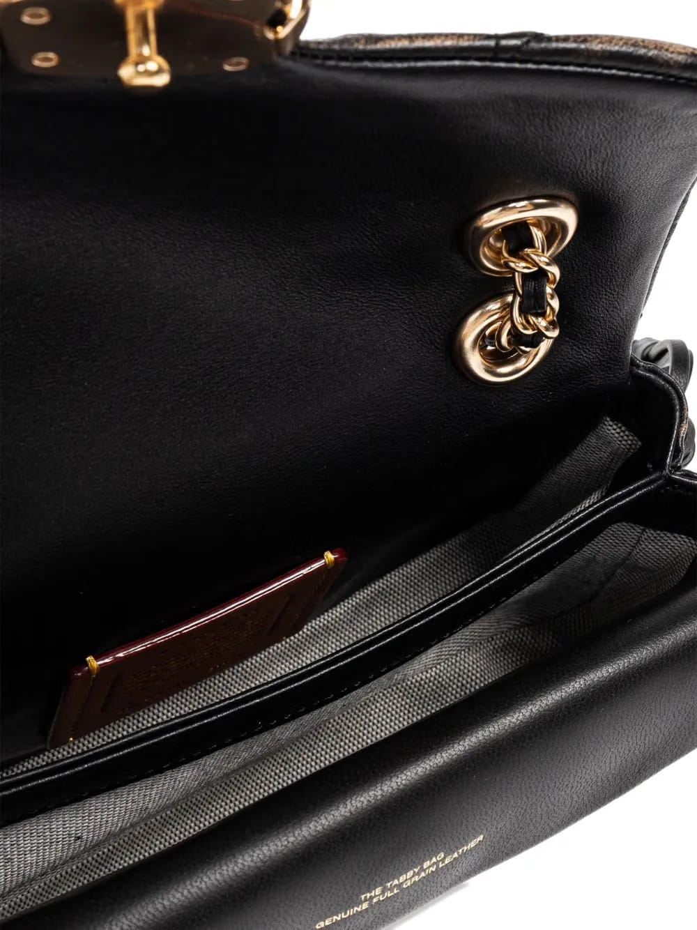 quilted chain shouder bag