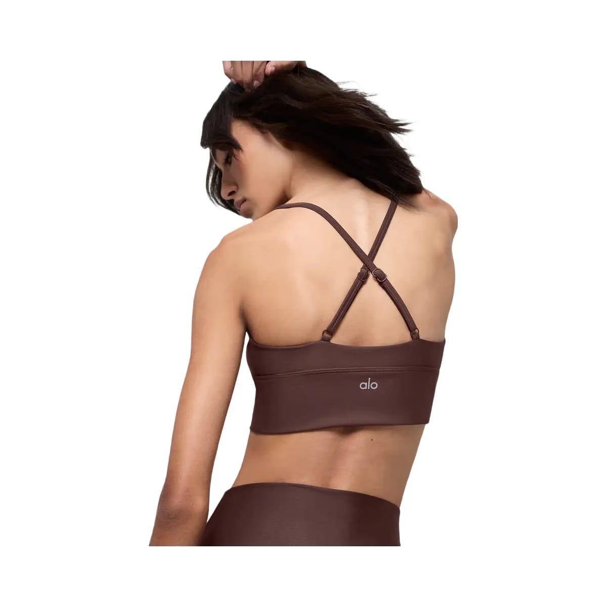 Alo Women's Airlift Divine Bra - Brownstone