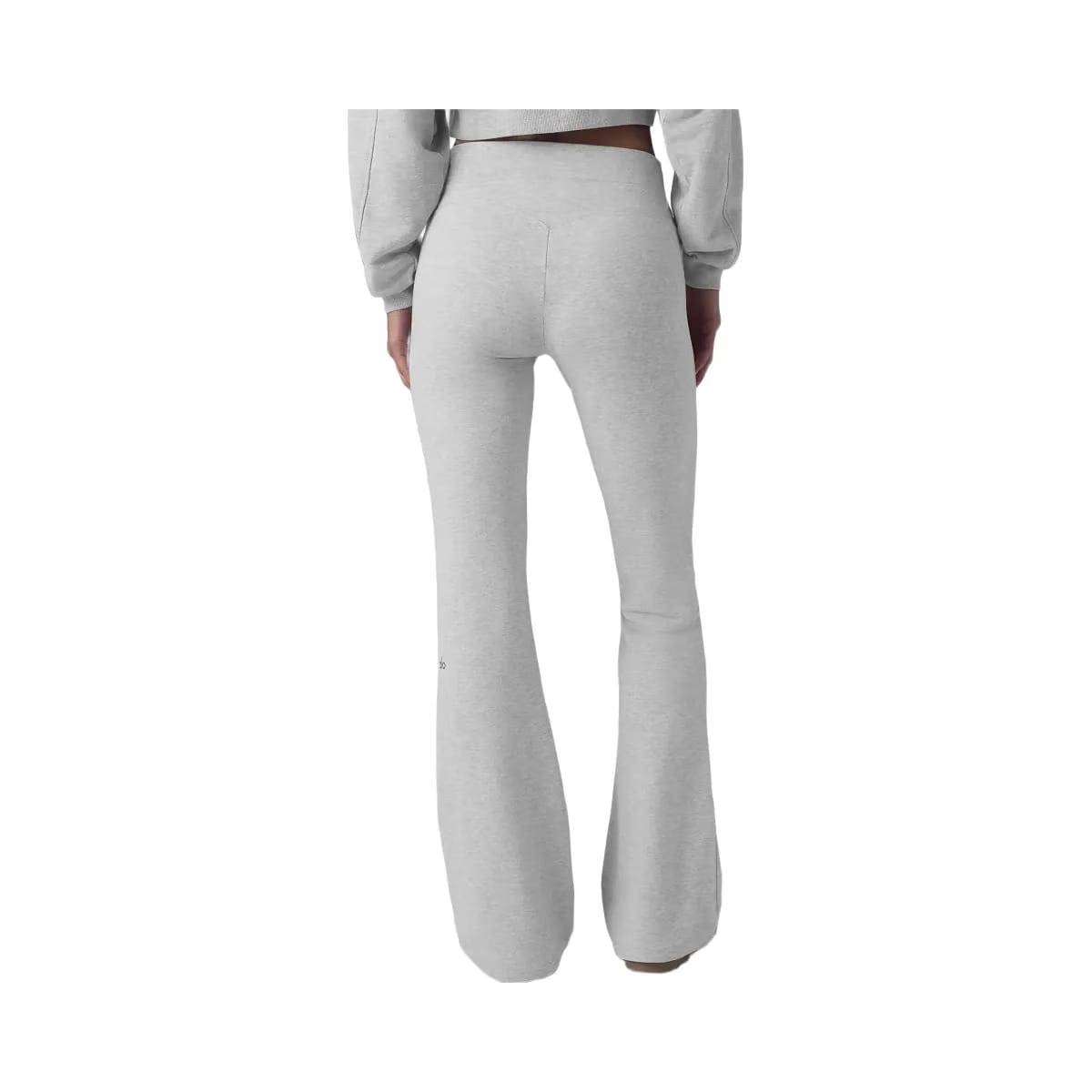 Alo Women's Sway Bootcut Sweatpant - Athletic Heather Grey