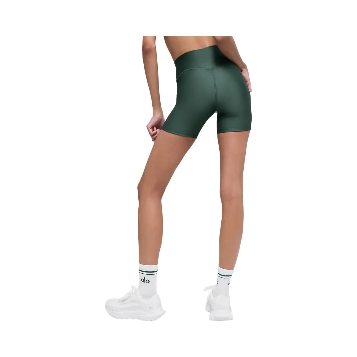Alo Women's 5" Airlift Energy Short - Clover Green