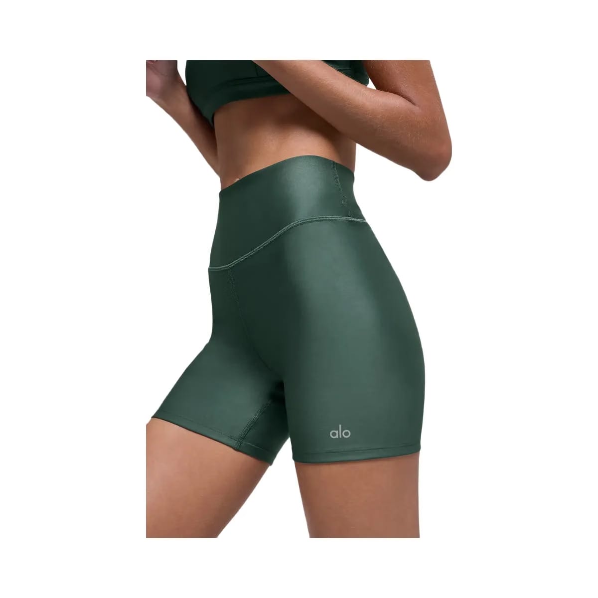 Alo Women's 5" Airlift Energy Short - Clover Green