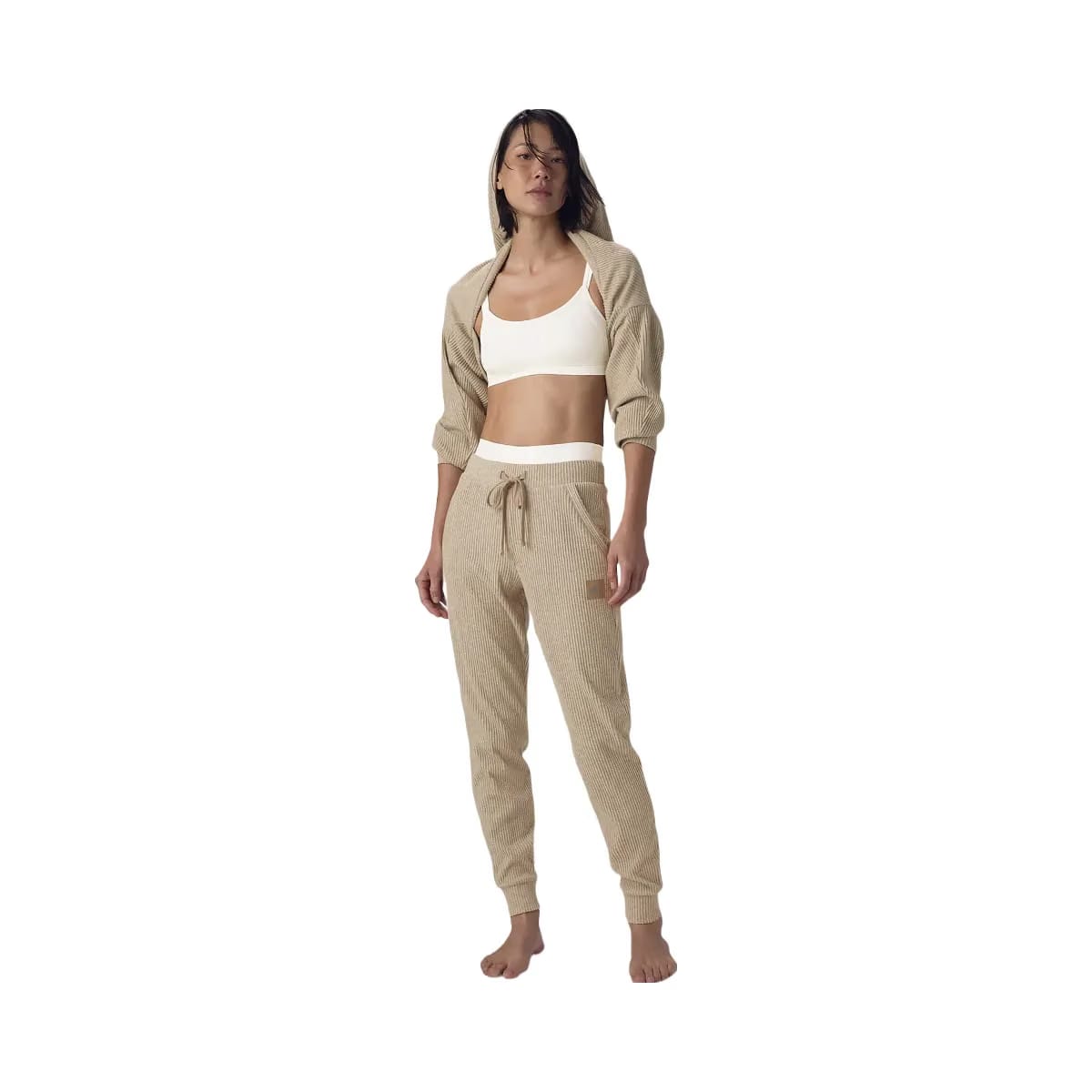 Alo Women's Muse Sweatpant - Gravel Heather