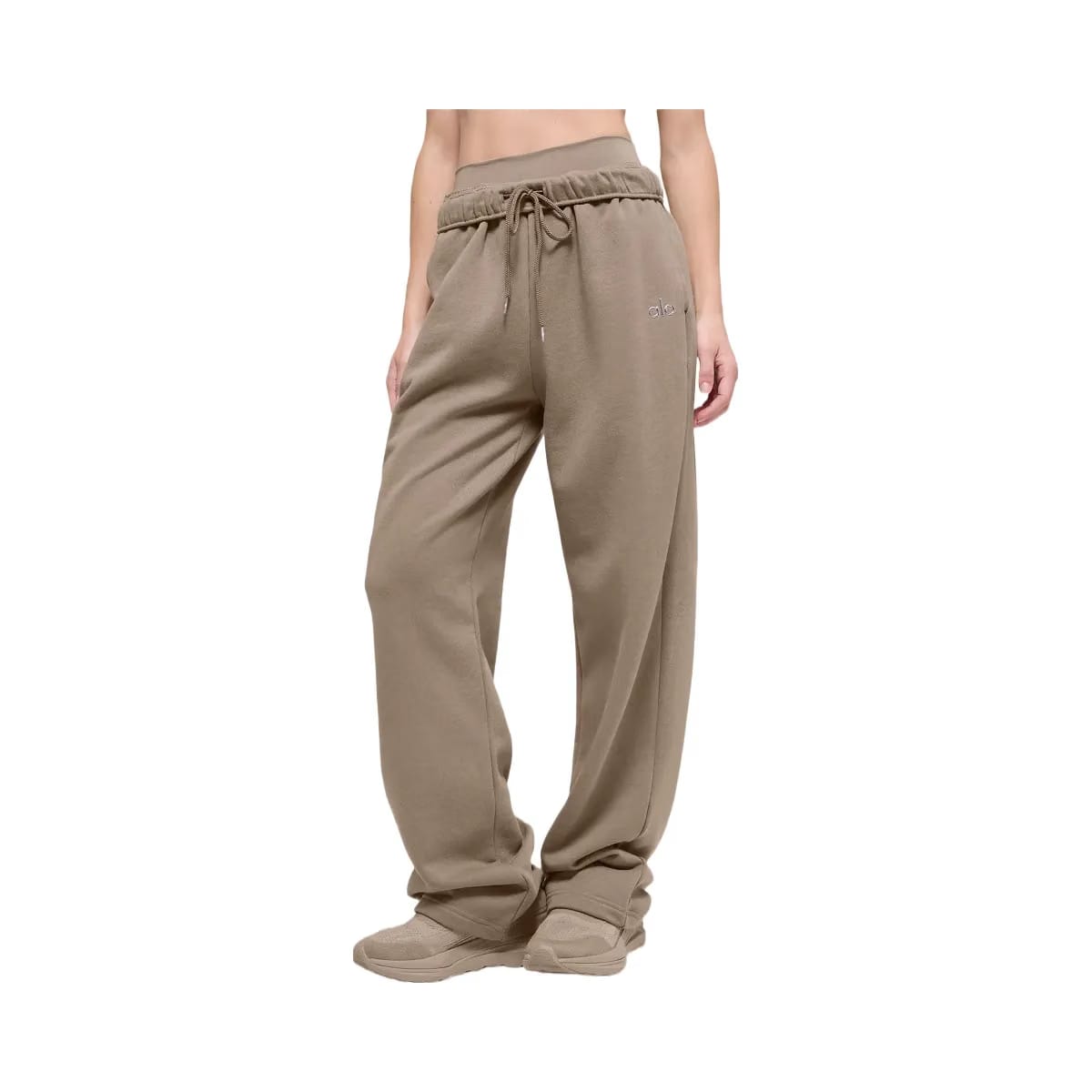 Alo Accolade Straight Leg Sweatpant - Gravel