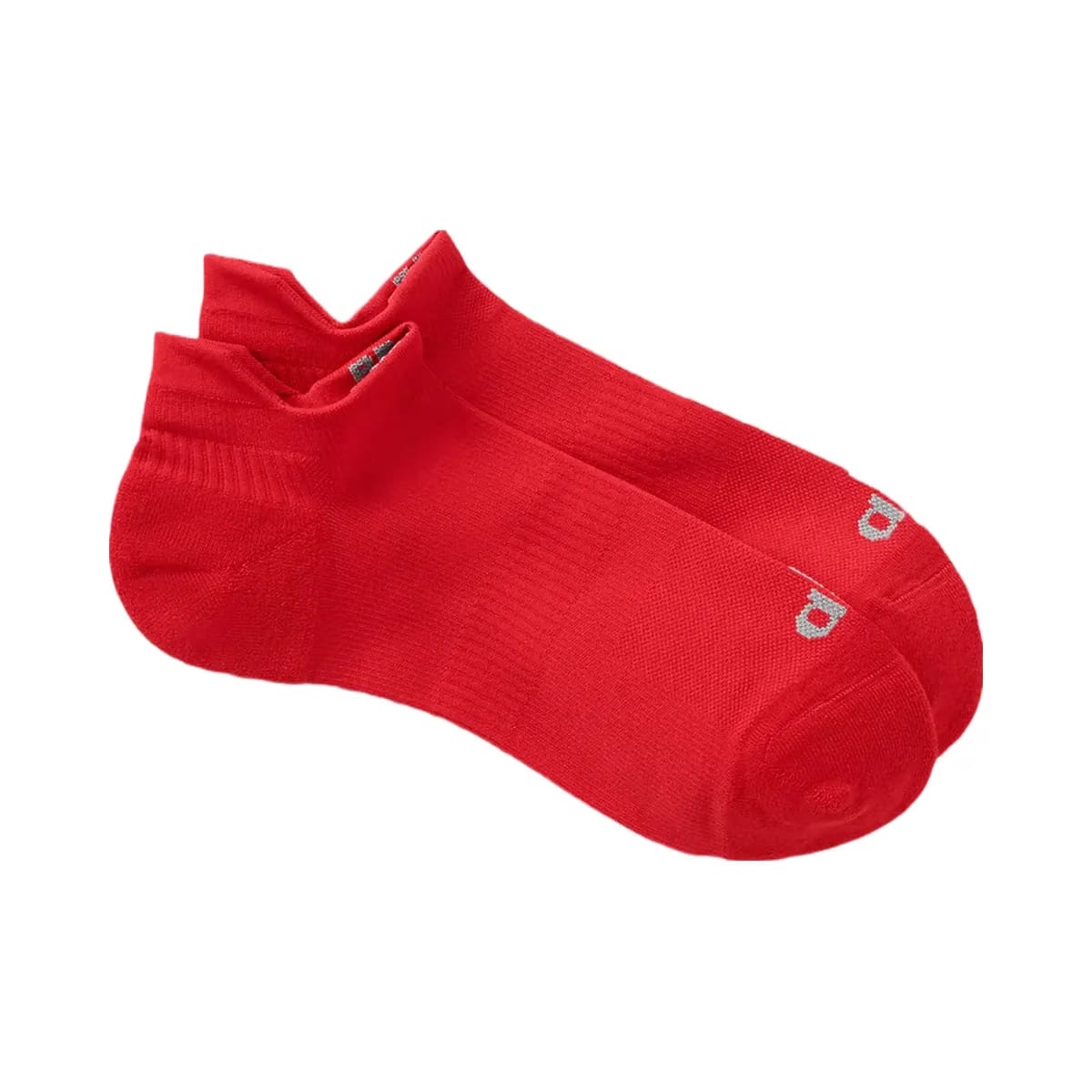 Alo Unisex Performance Tab Sock - Bright Red