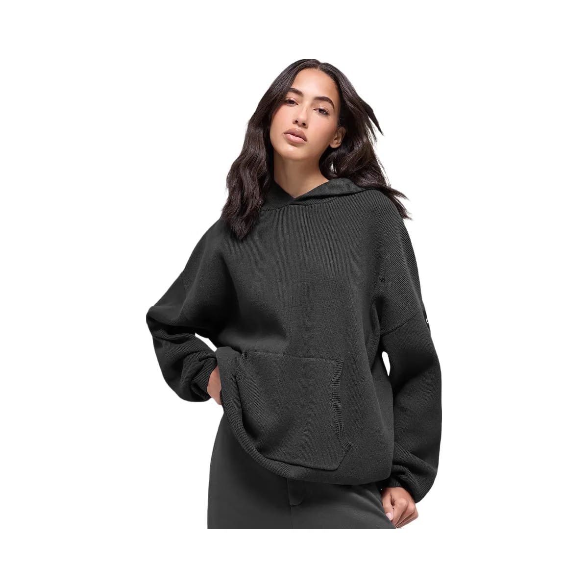 Alo Scholar Hooded Sweater - Anthracite