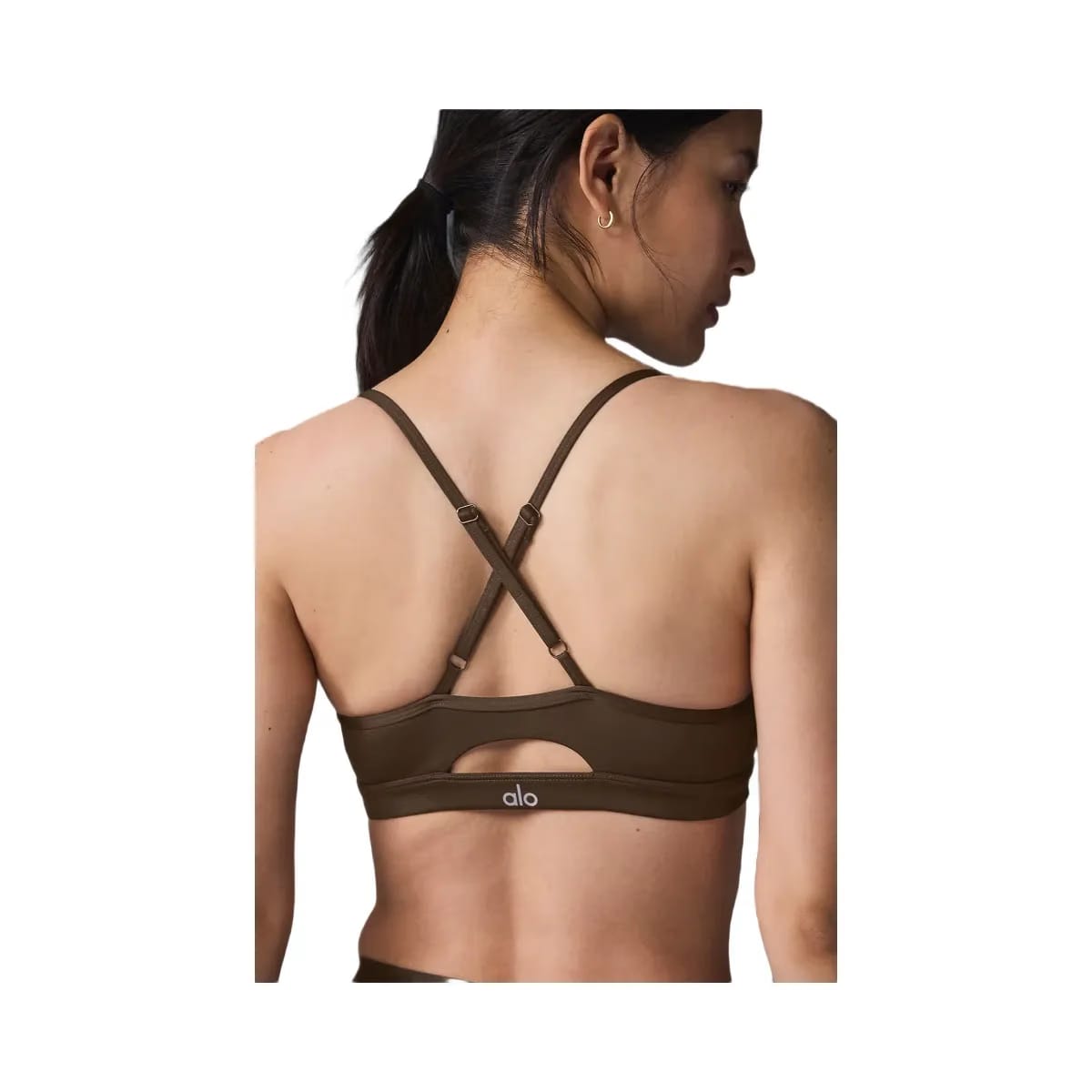 Alo Women's Airlift Intrigue Bra - Espresso