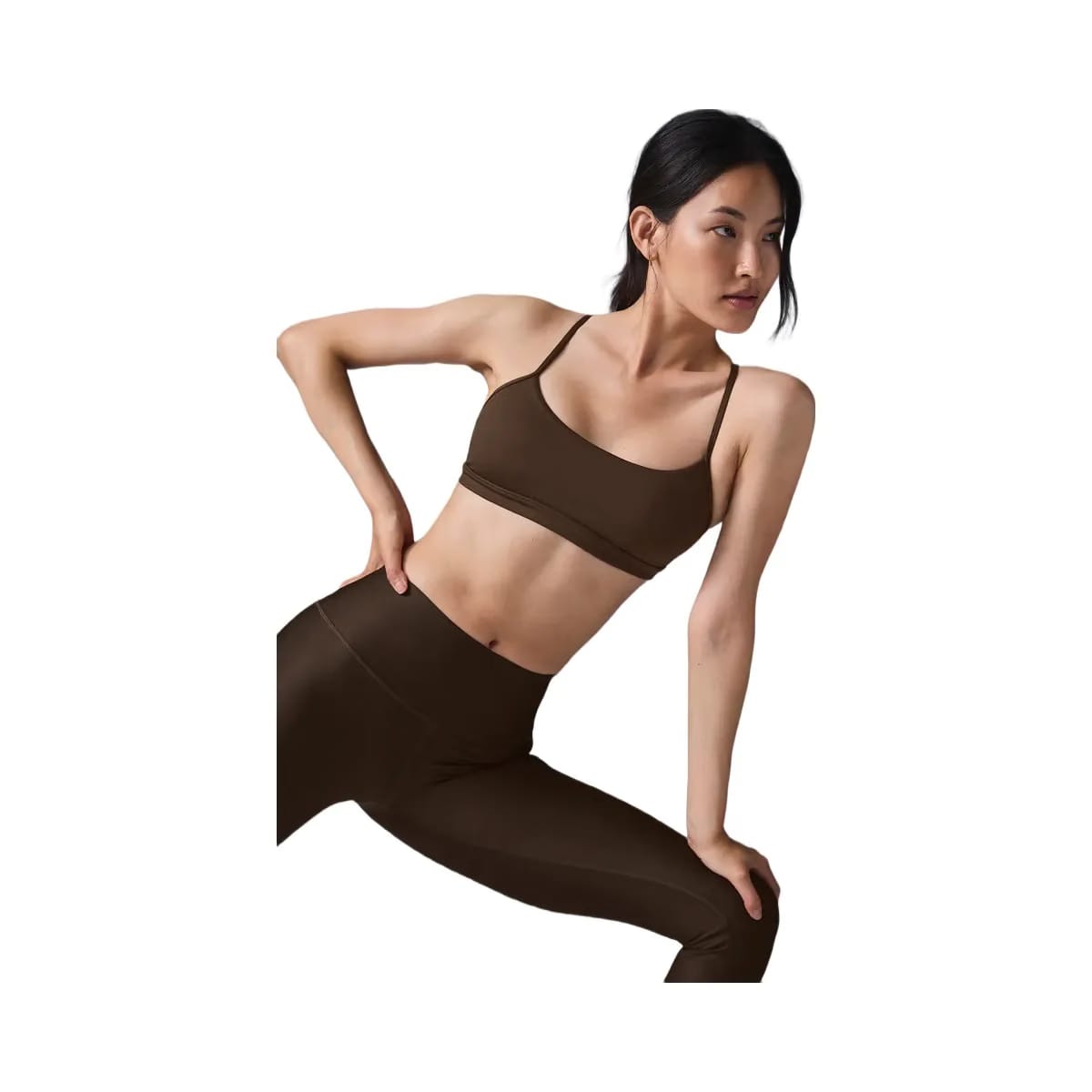 Alo Women's Airlift Intrigue Bra - Espresso