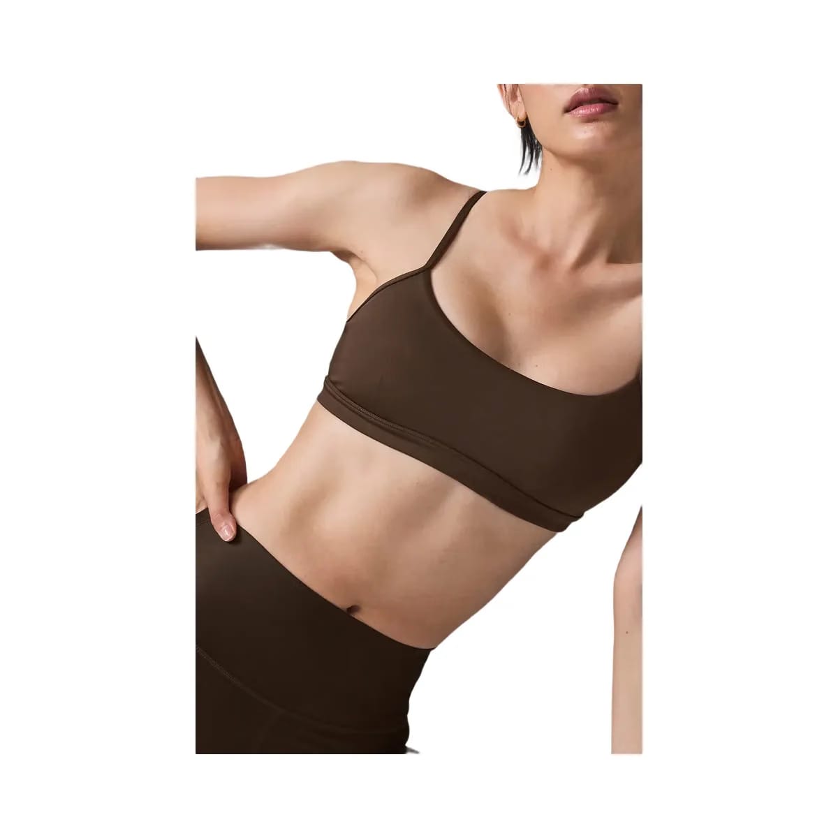 Alo Women's Airlift Intrigue Bra - Espresso