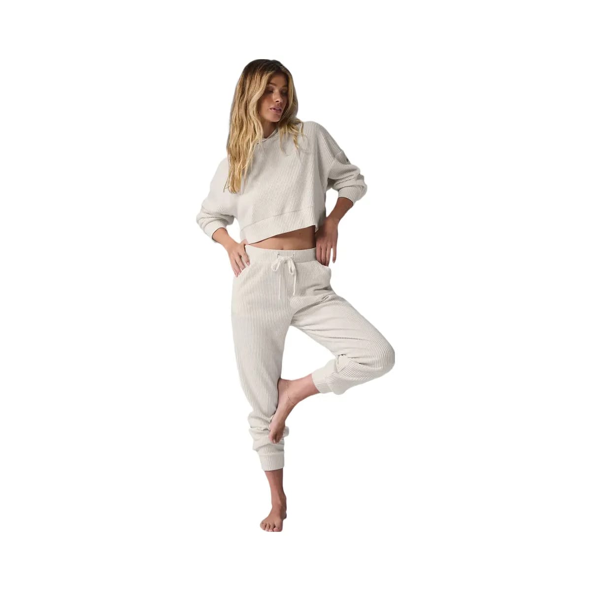 Alo Women's Muse Sweatpant - Ivory