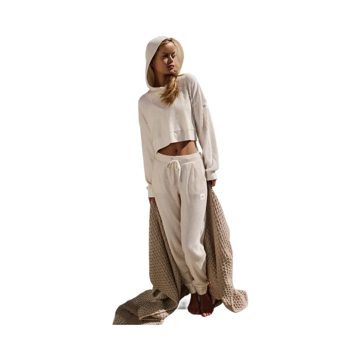 Alo Women's Muse Sweatpant - Ivory
