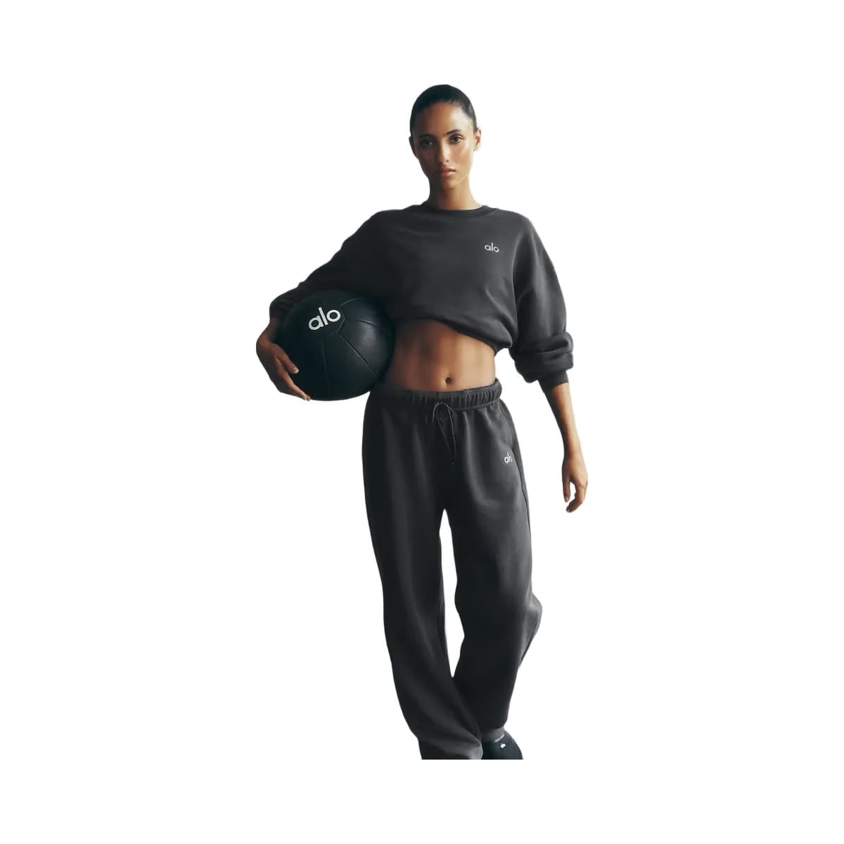 Alo Accolade Straight Leg Sweatpant - Anthracite