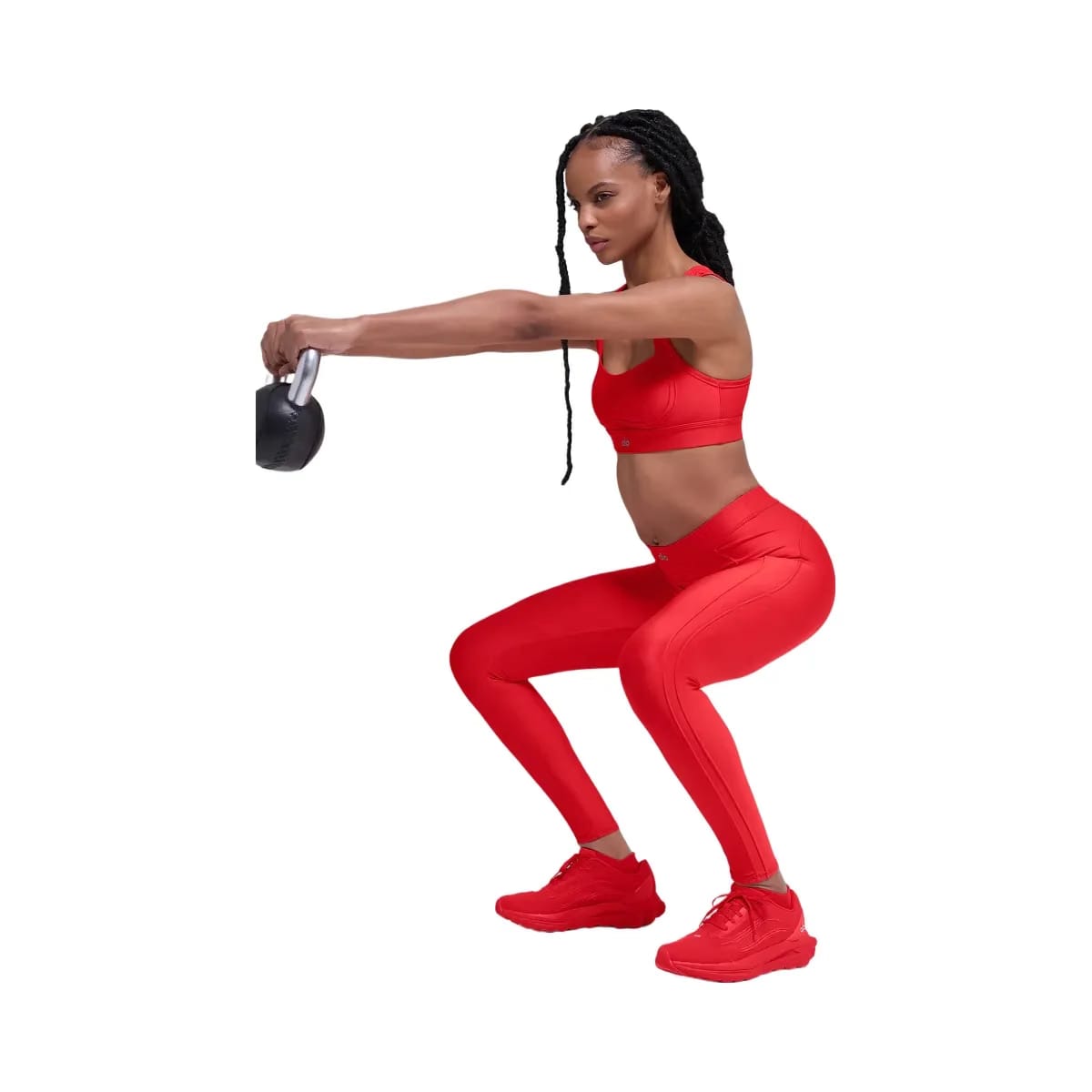 Alo Women's Airlift Ignite Bra - Bright Red