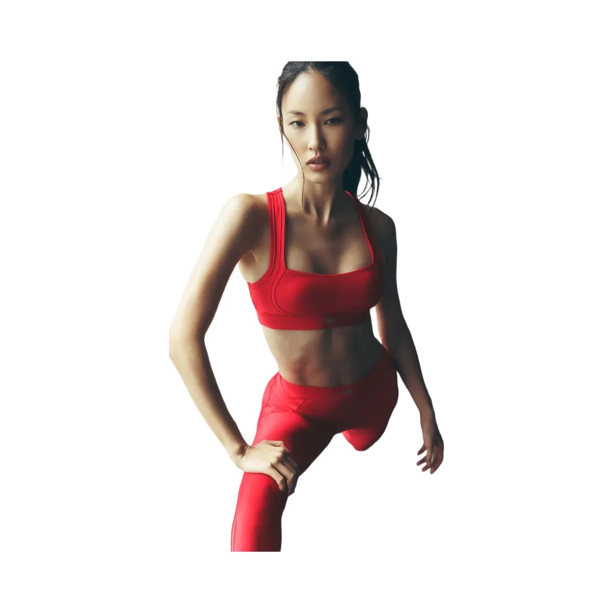 Alo Women's Airlift Ignite Bra - Bright Red