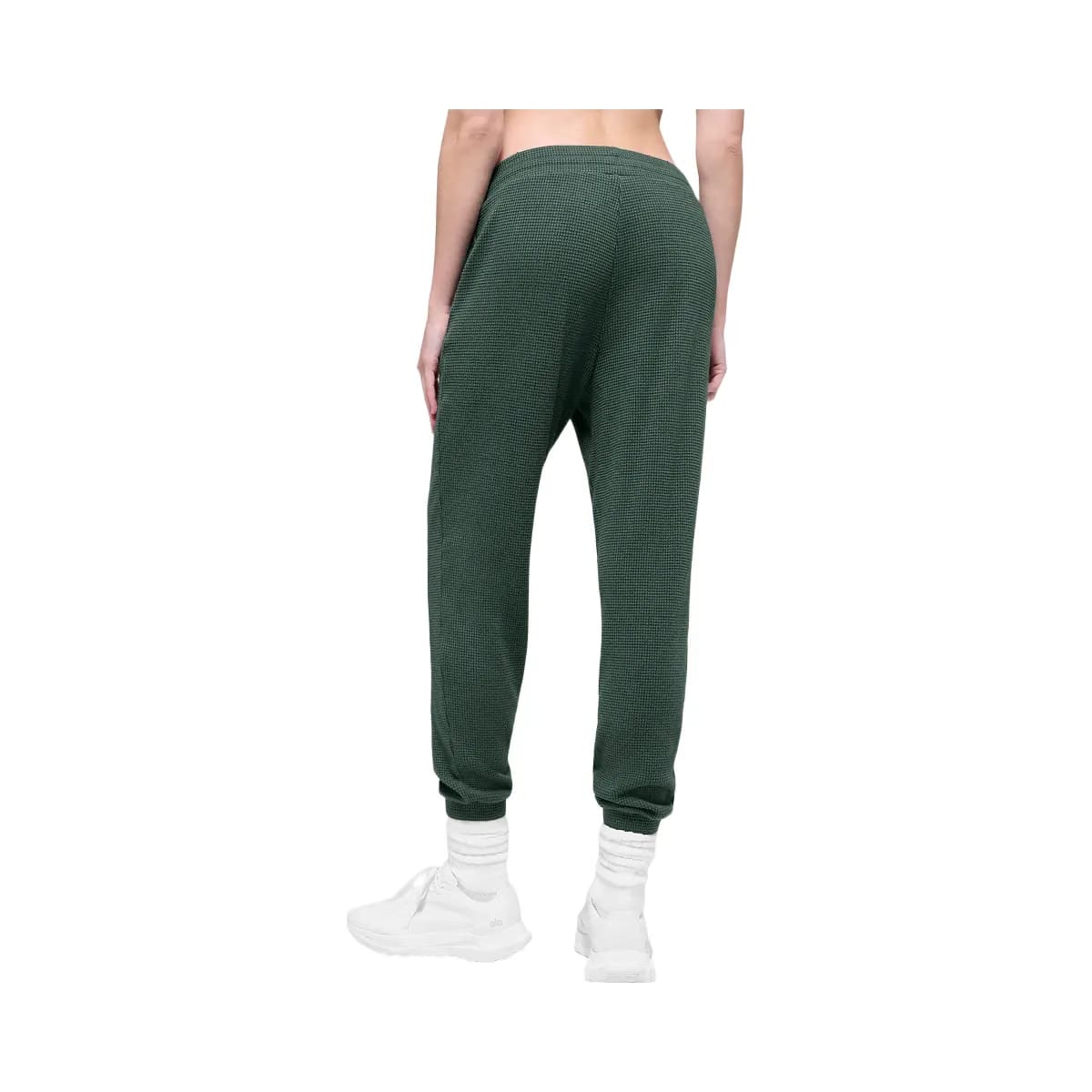 Alo Women's Waffle Weekend Escape Jogger - Clover Green