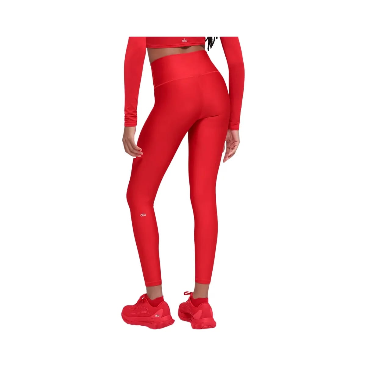 Alo Women's 7/8 High-Waist Airlift Legging - Bright Red