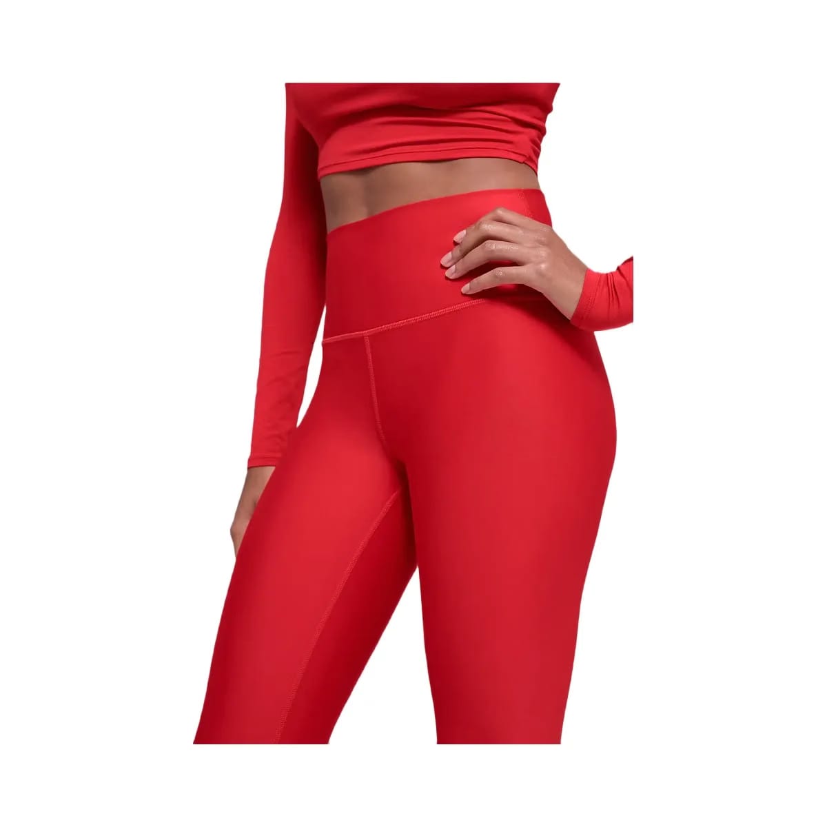 Alo Women's 7/8 High-Waist Airlift Legging - Bright Red