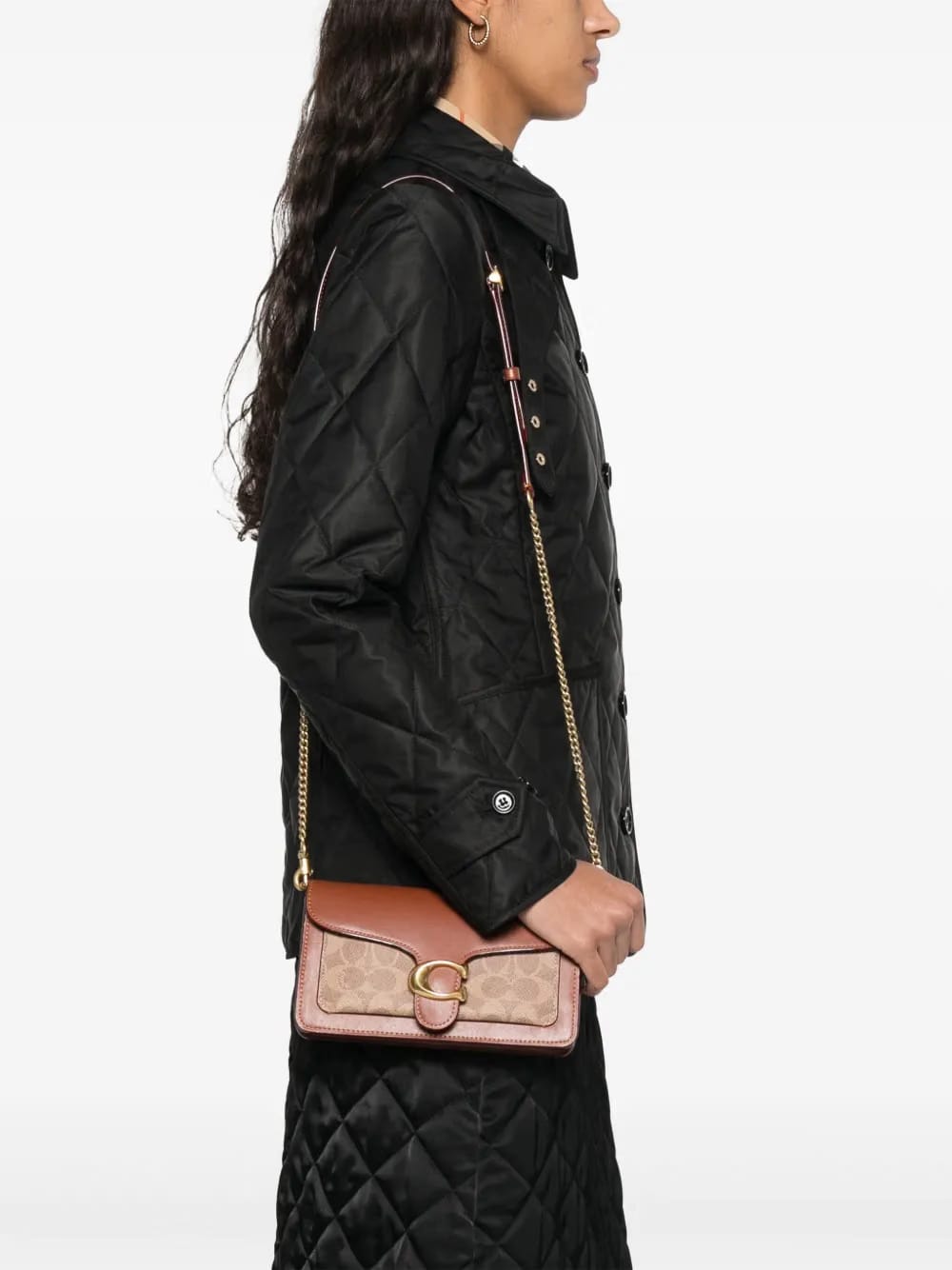 Tabby clutch bag