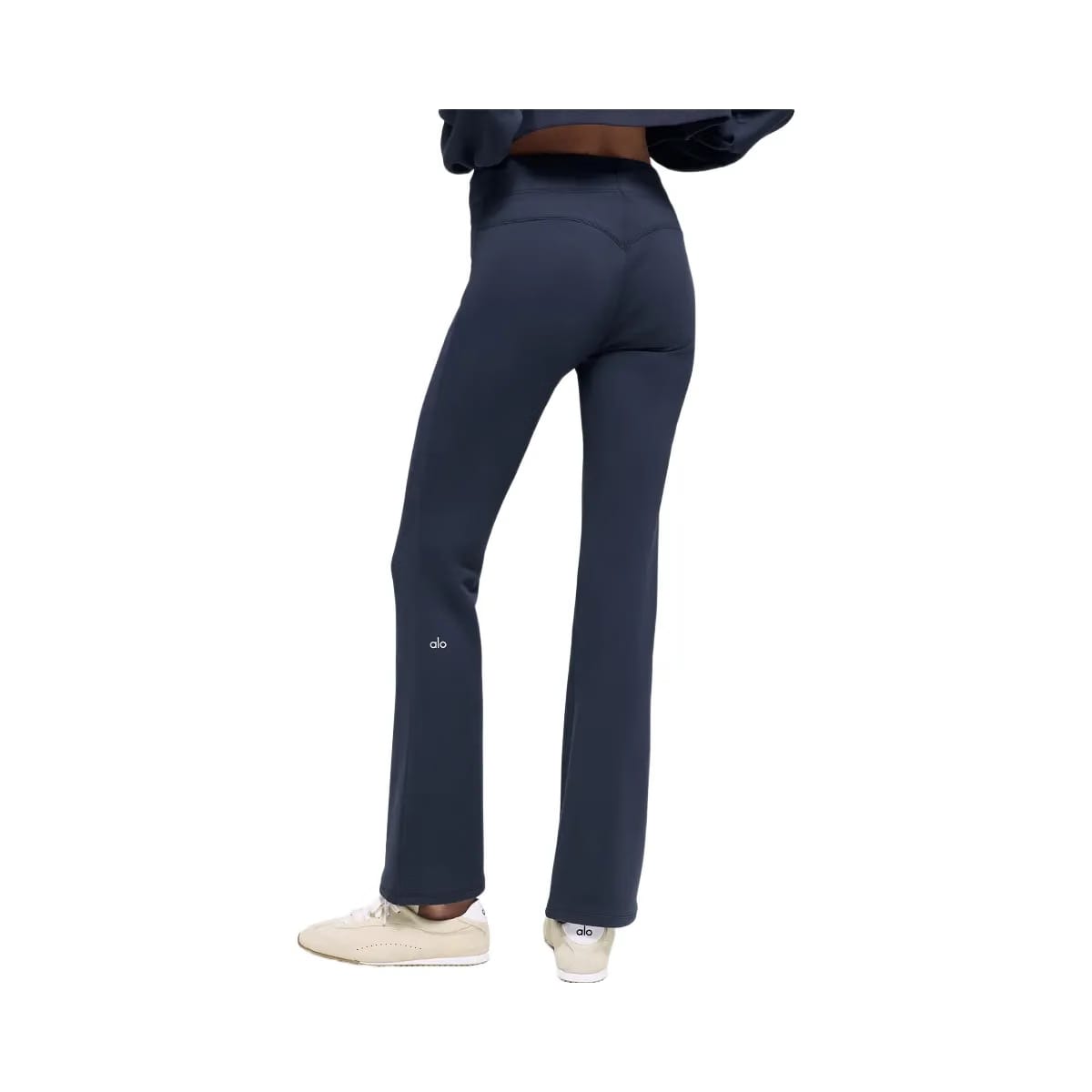 Alo Women's Sway Bootcut Sweatpant - Navy