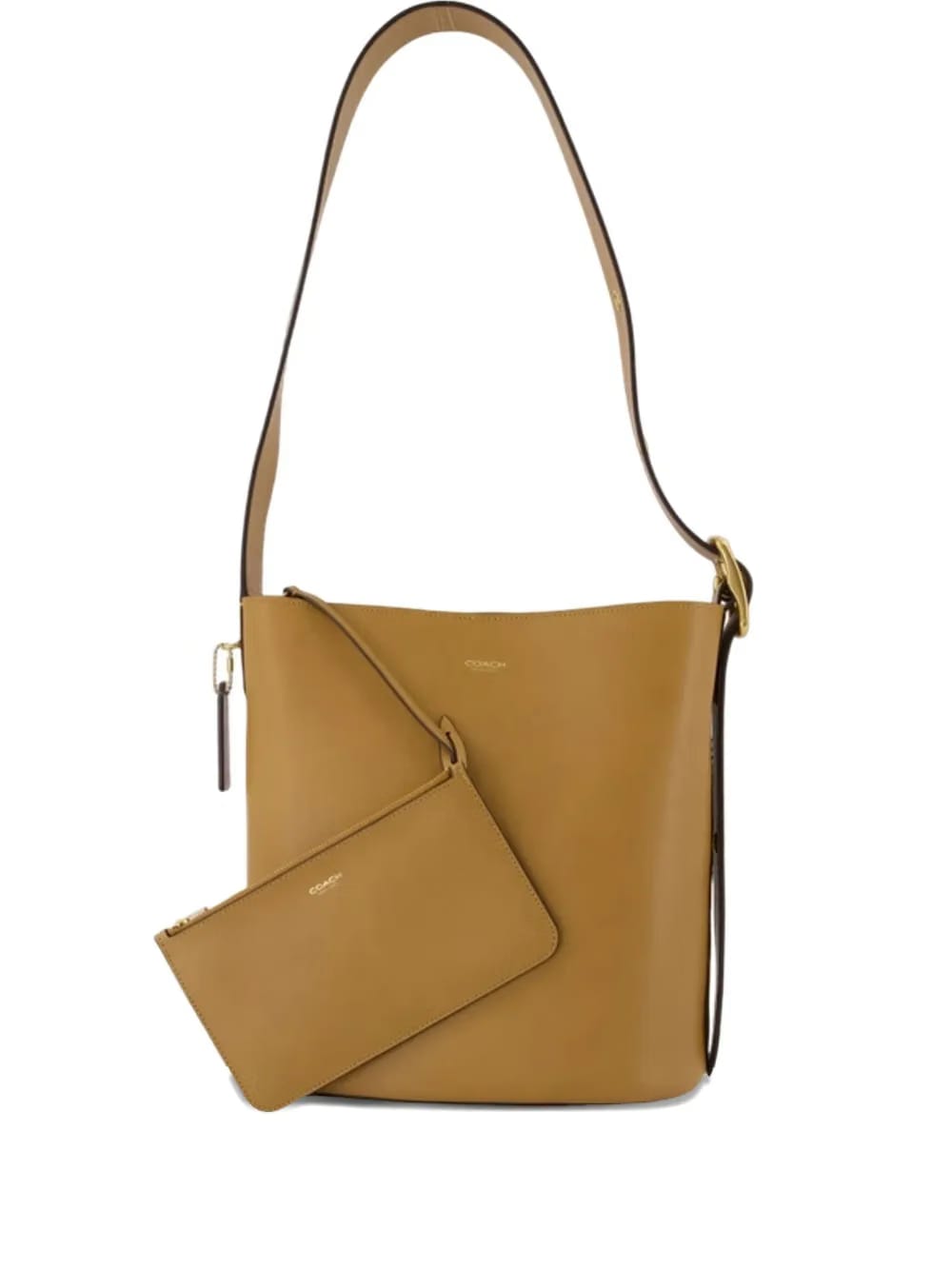 Bleecker grained leather shoulder bag