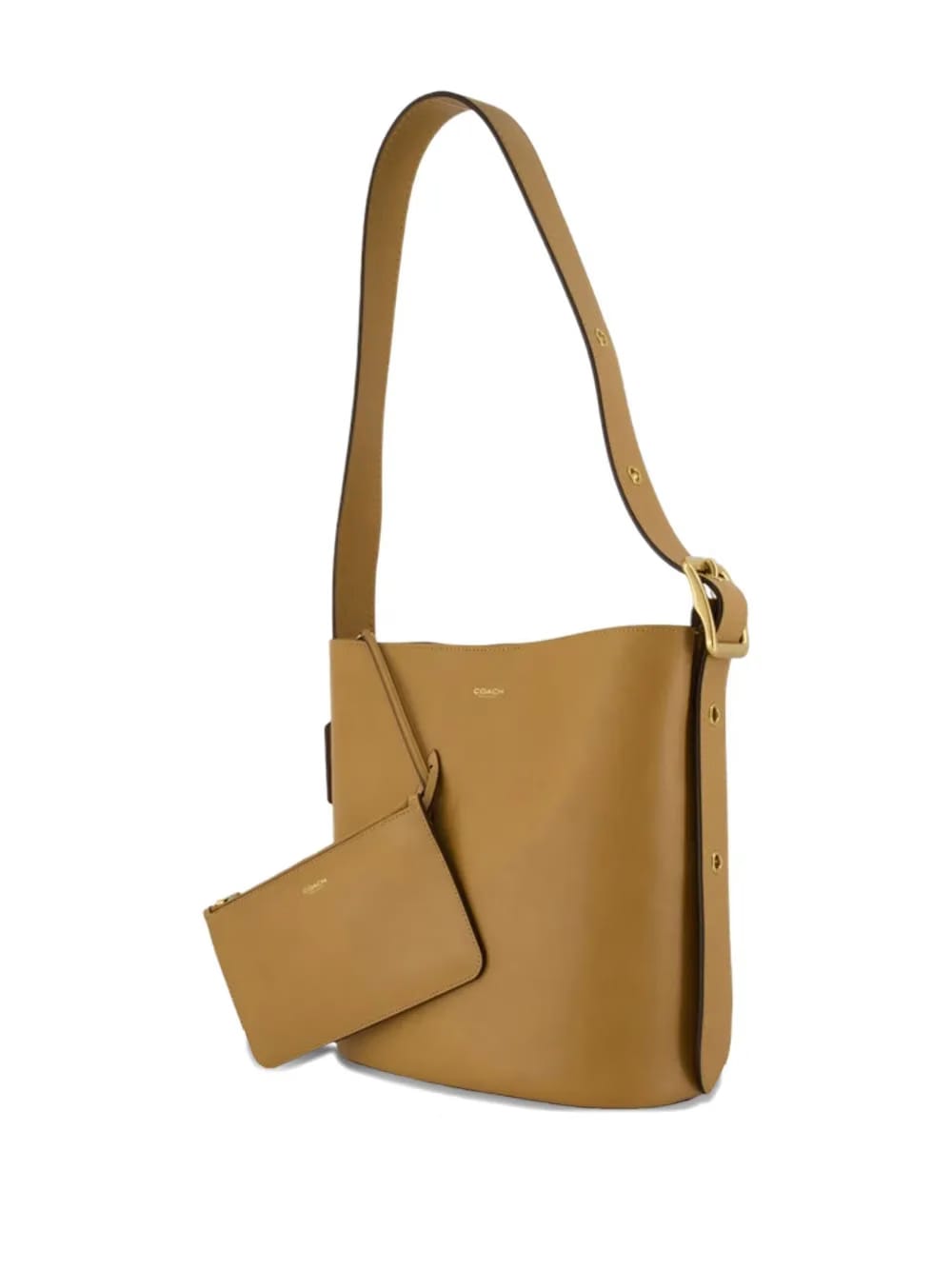 Bleecker grained leather shoulder bag