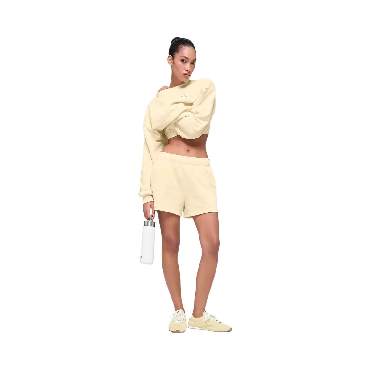 Alo Women's Accolade Short - Candlelight Yellow