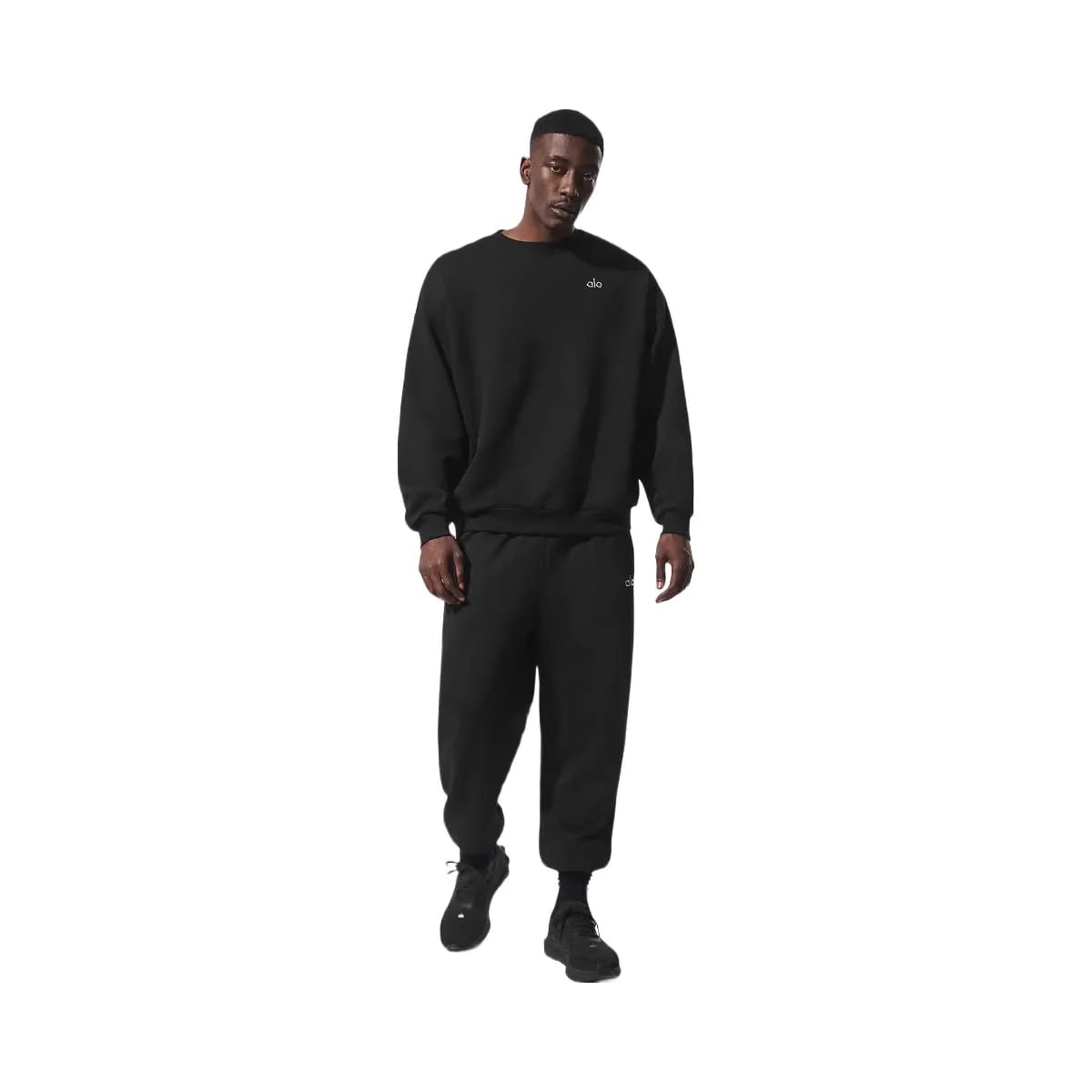 Alo Accolade Crew Neck Pullover - Black