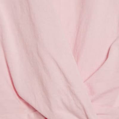 Pink Twist Front T-Shirt