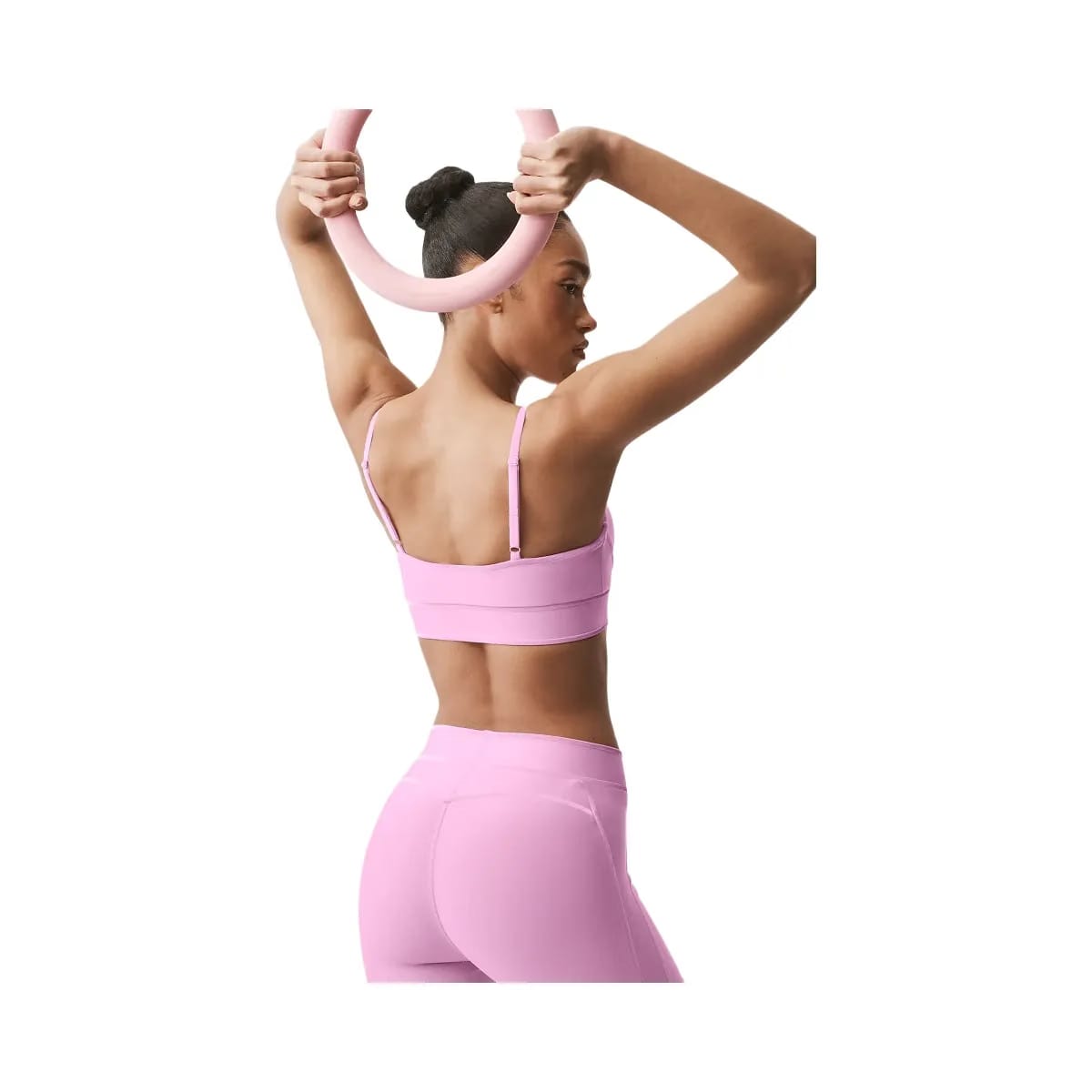 Alo Women's Airlift Love Language Bra - Candy Heart Pink