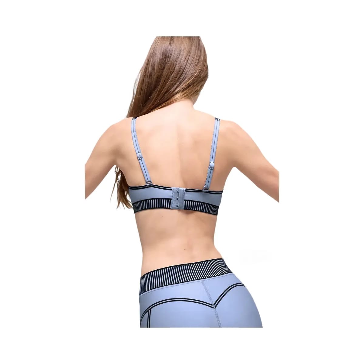 Alo Women's Airlift Line Up Bra - Winter Frost