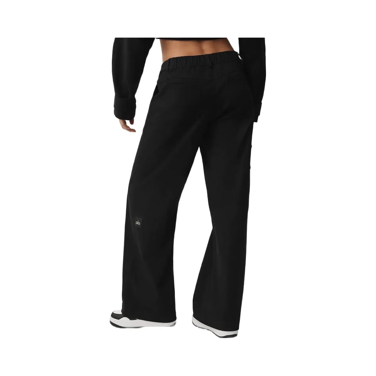 Alo Women's High Road Straight Leg Pant - Black