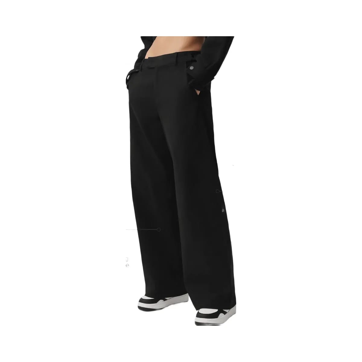 Alo Women's High Road Straight Leg Pant - Black