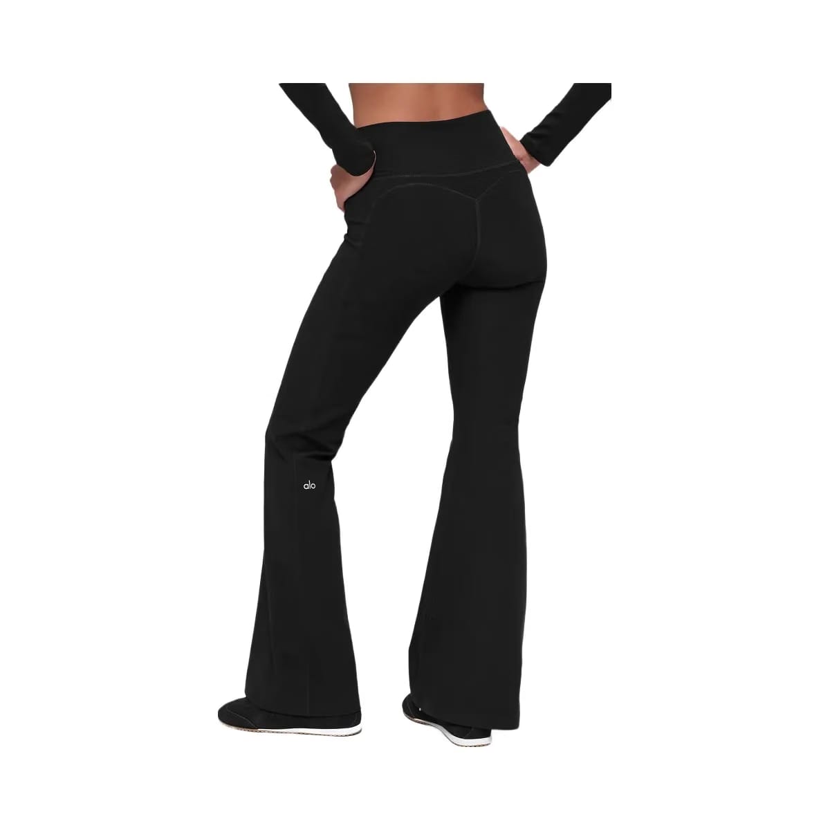 Alo Women's soft Intuition High-Waist Bootcut - Black