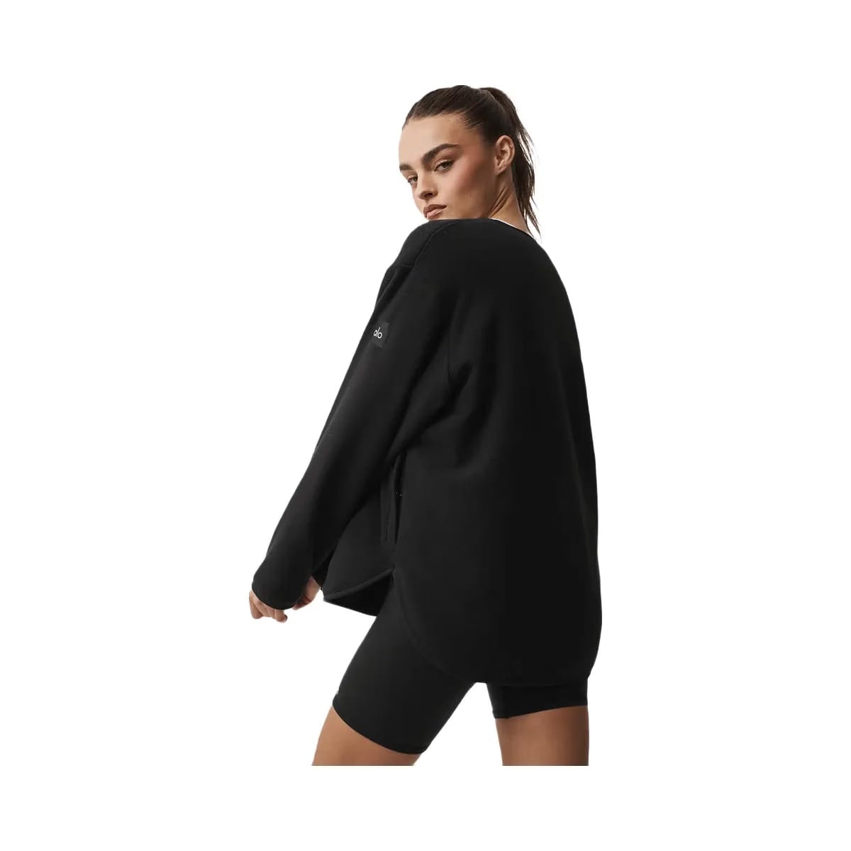 Alo Women's Polar Fleece Take Note Jacket - Black