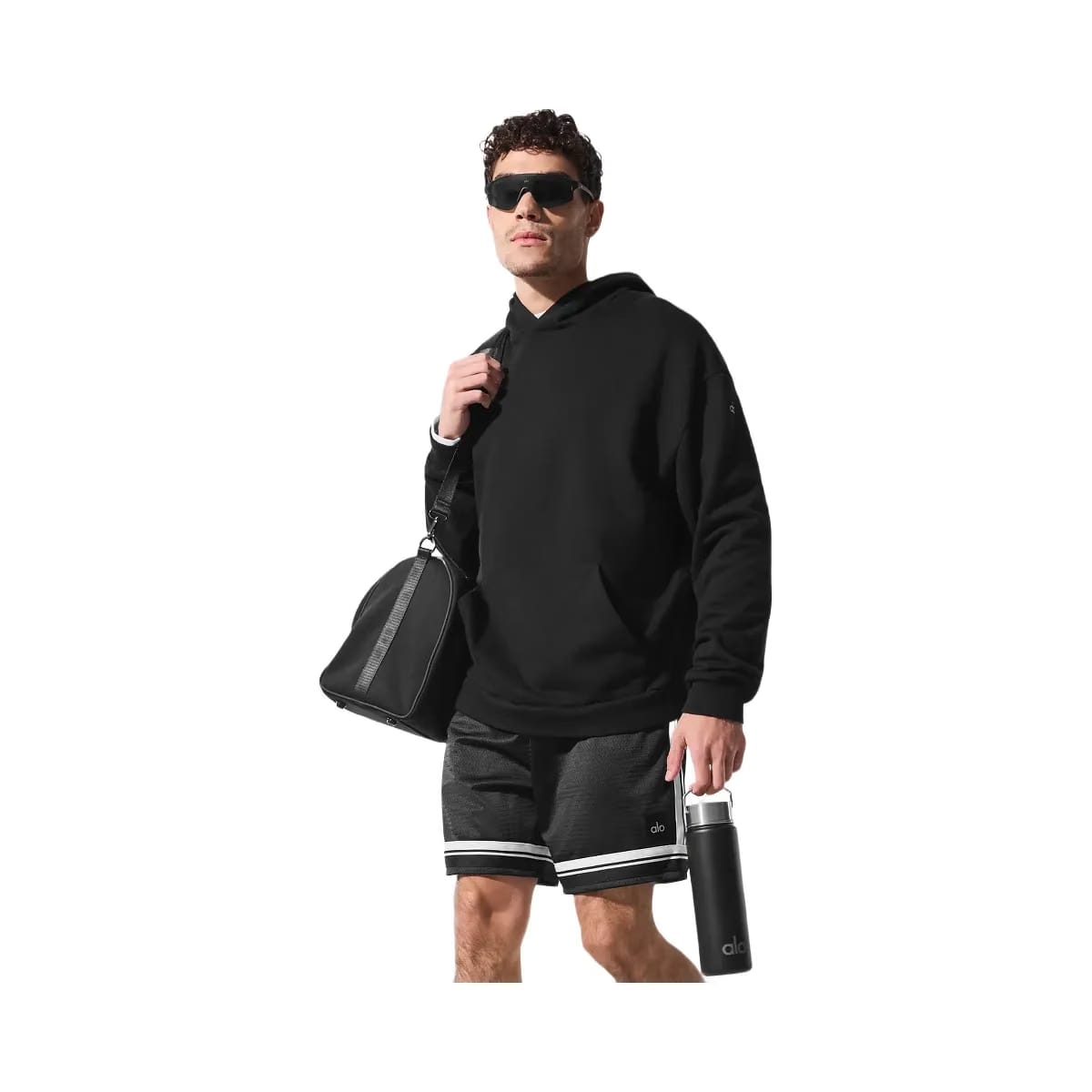 Alo Men's Chill Hoodie - Black