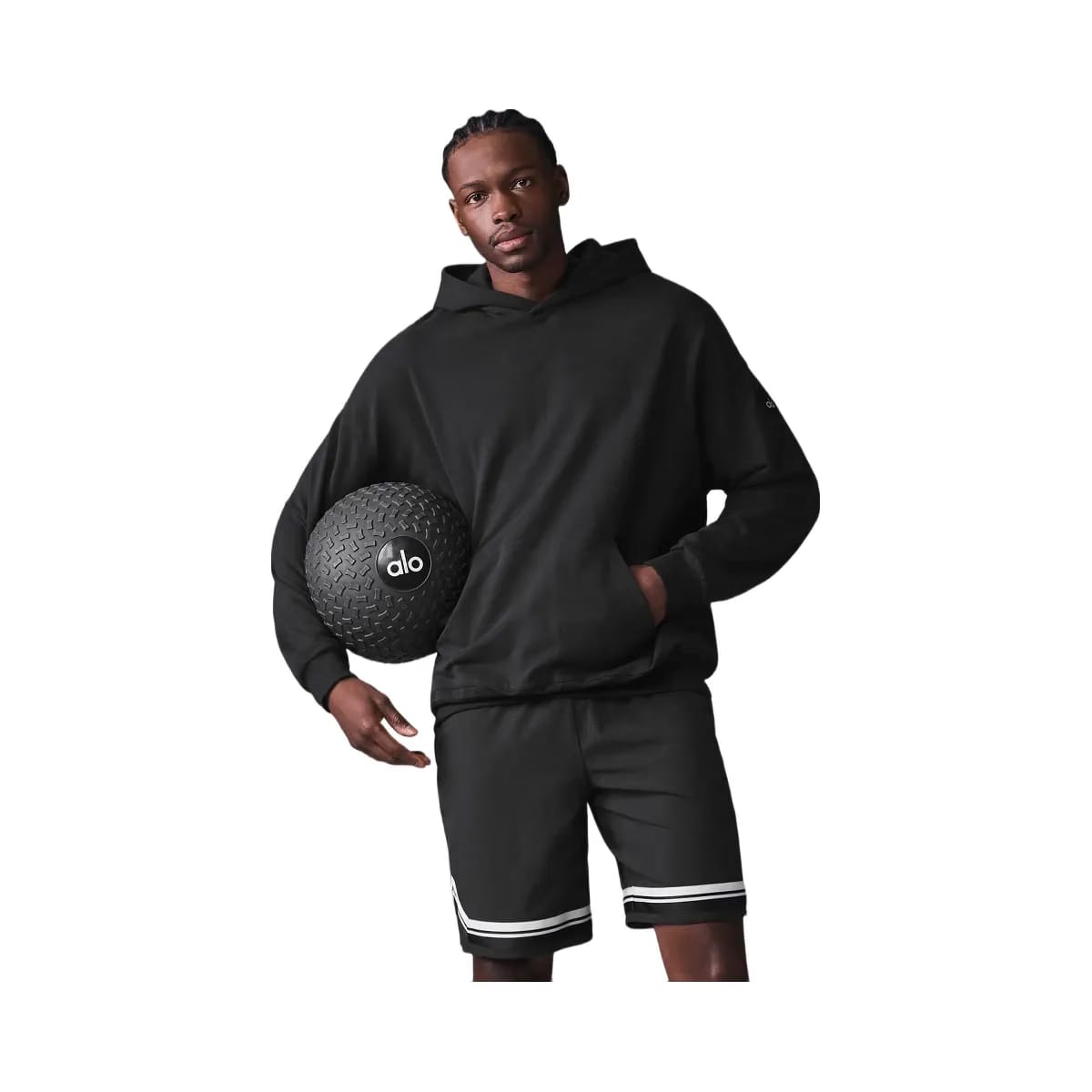 Alo Men's Double Take Hoodie - Black