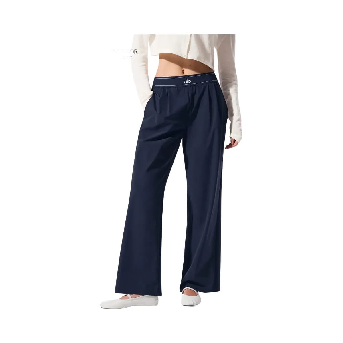 Alo Women's Suit Up Trouser (Regular) - Navy
