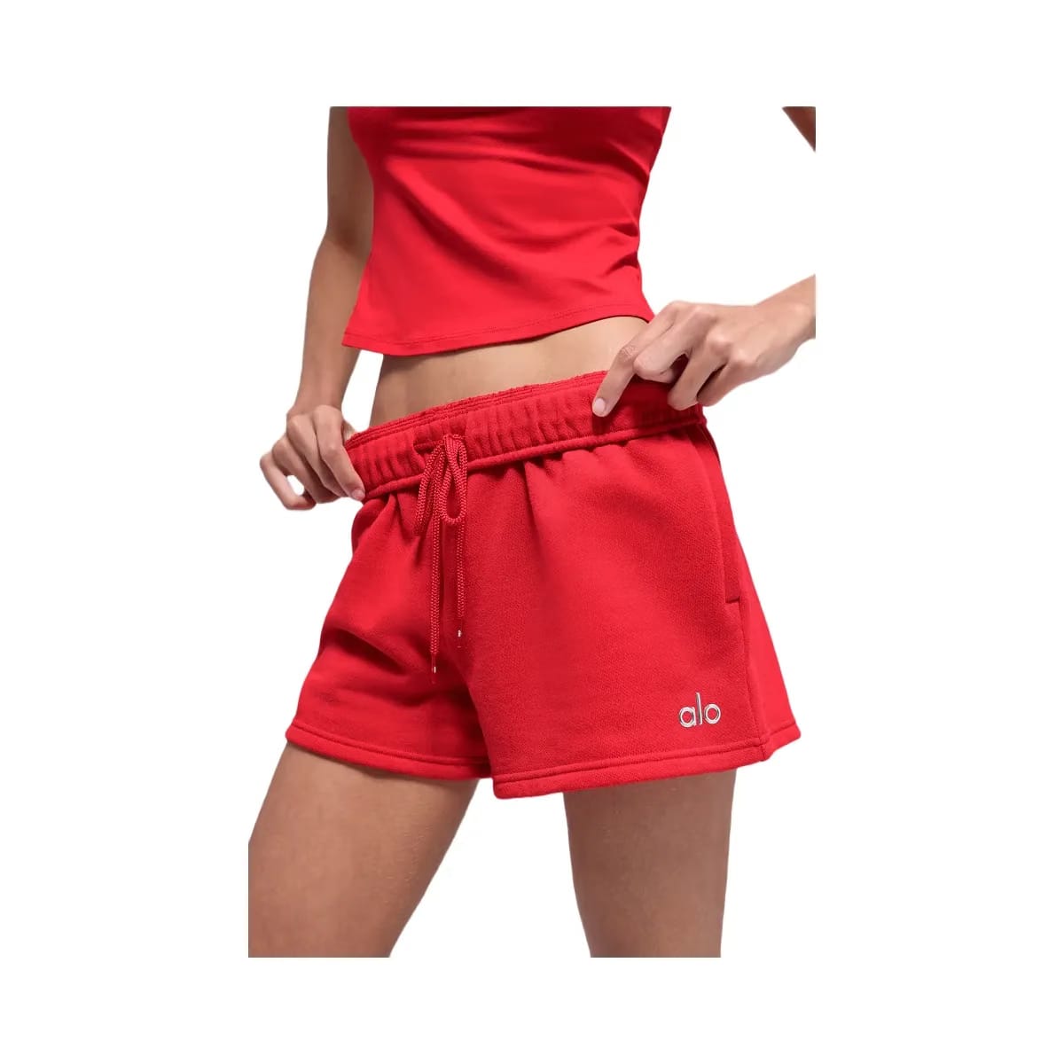 Alo Women's Accolade Short - Bright Red