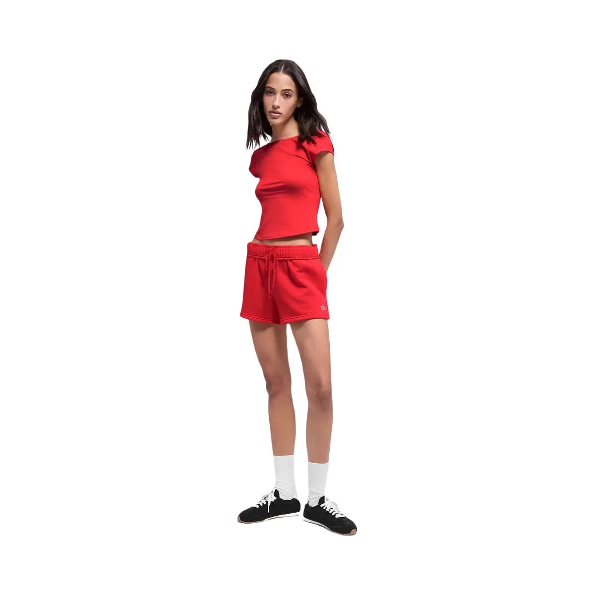 Alo Women's Accolade Short - Bright Red