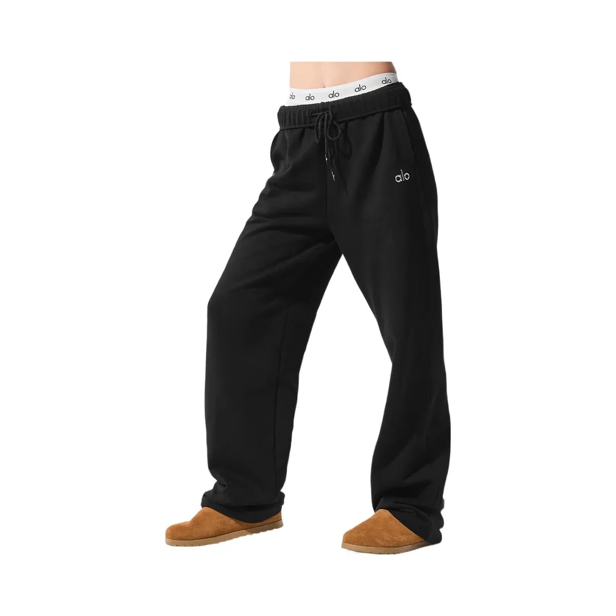 Alo Accolade Straight Leg Sweatpant - Black
